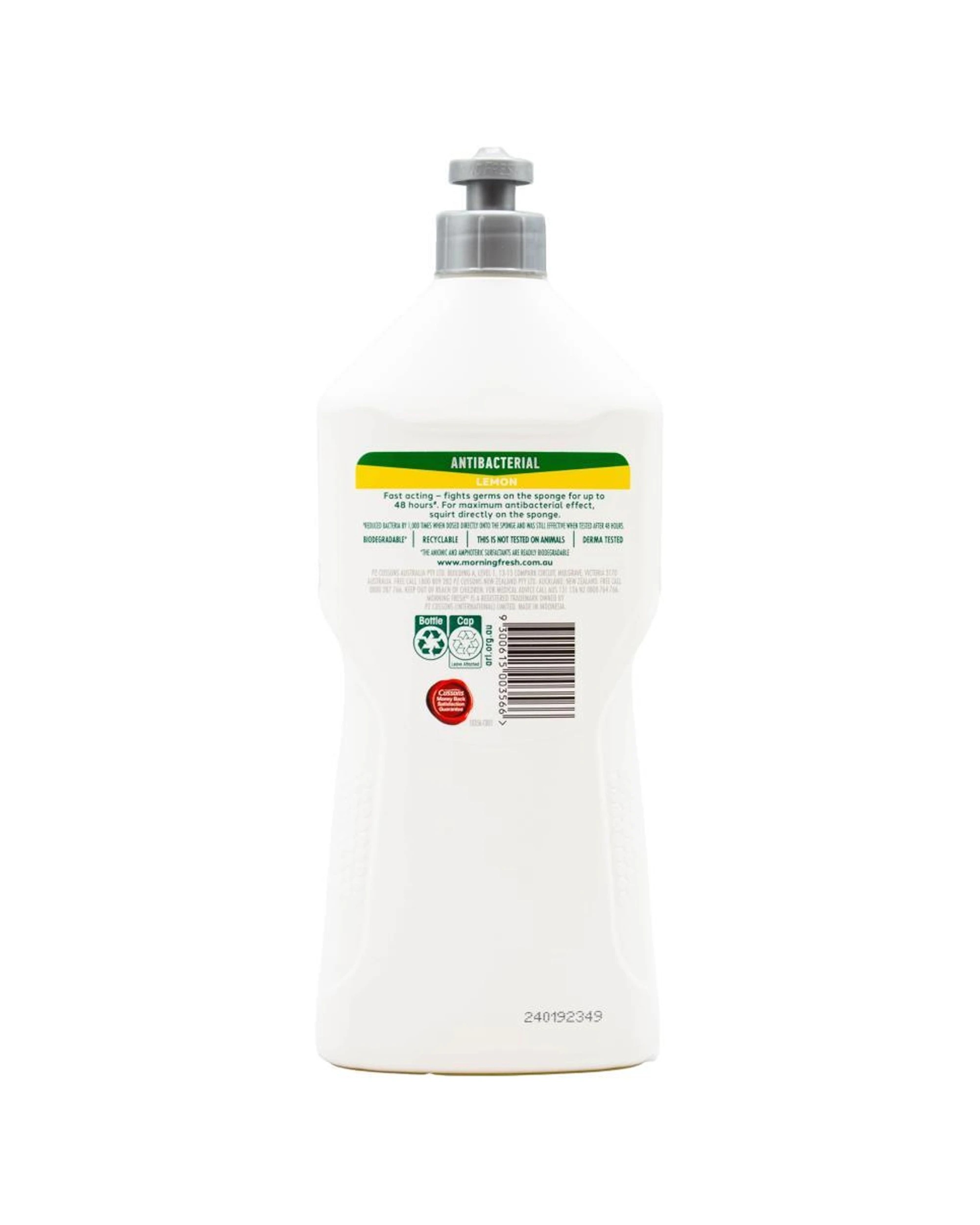 3 Morning Fresh 8PK Concentrated Dishwashing Liquid Antibacterial 680ml Lemon - Multi, 3 of 3