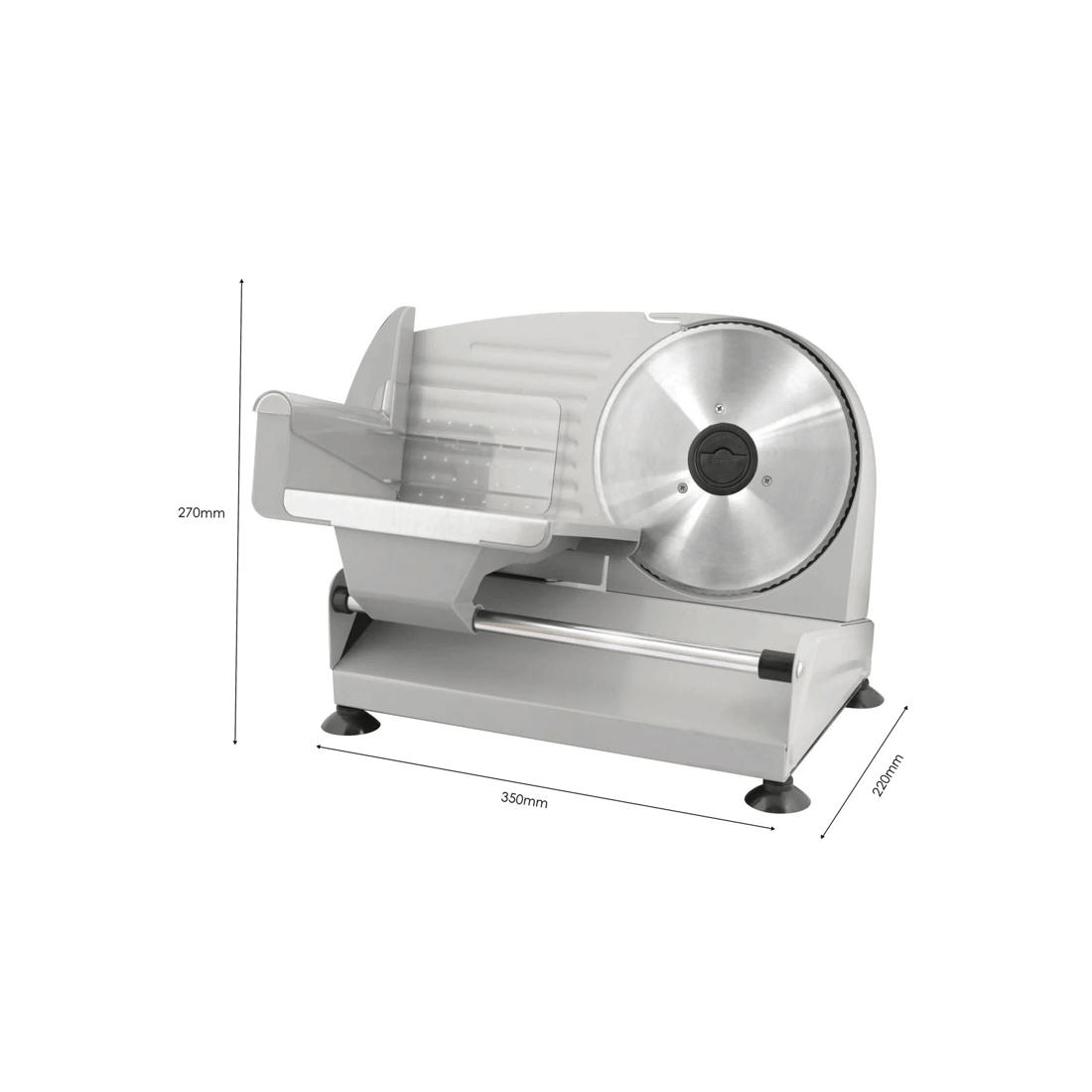 6 TODO 200W Electric Food Slicer Meat Slices Deli Vegetables Fruit Bread, 6 of 6