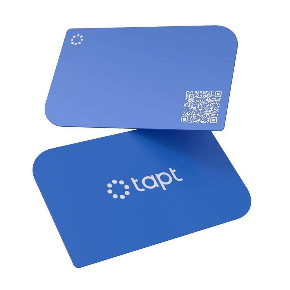 2 Tapt Lite Digital Business Card Blue, 2 of 2