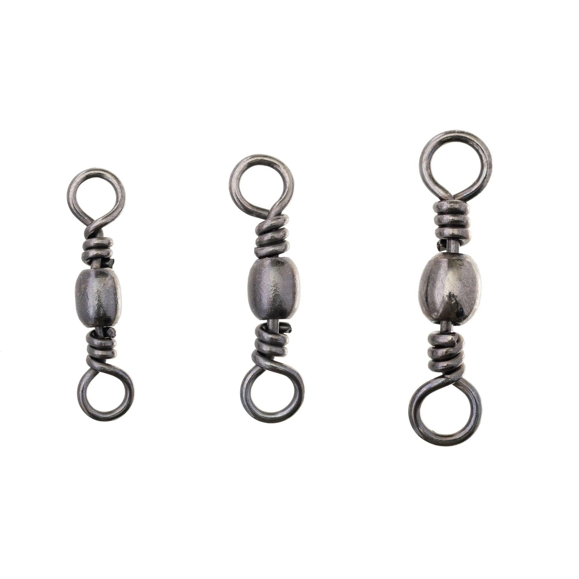 2 65 Piece Jarvis Walker Mixed Black Barrel Swivels, 2 of 3