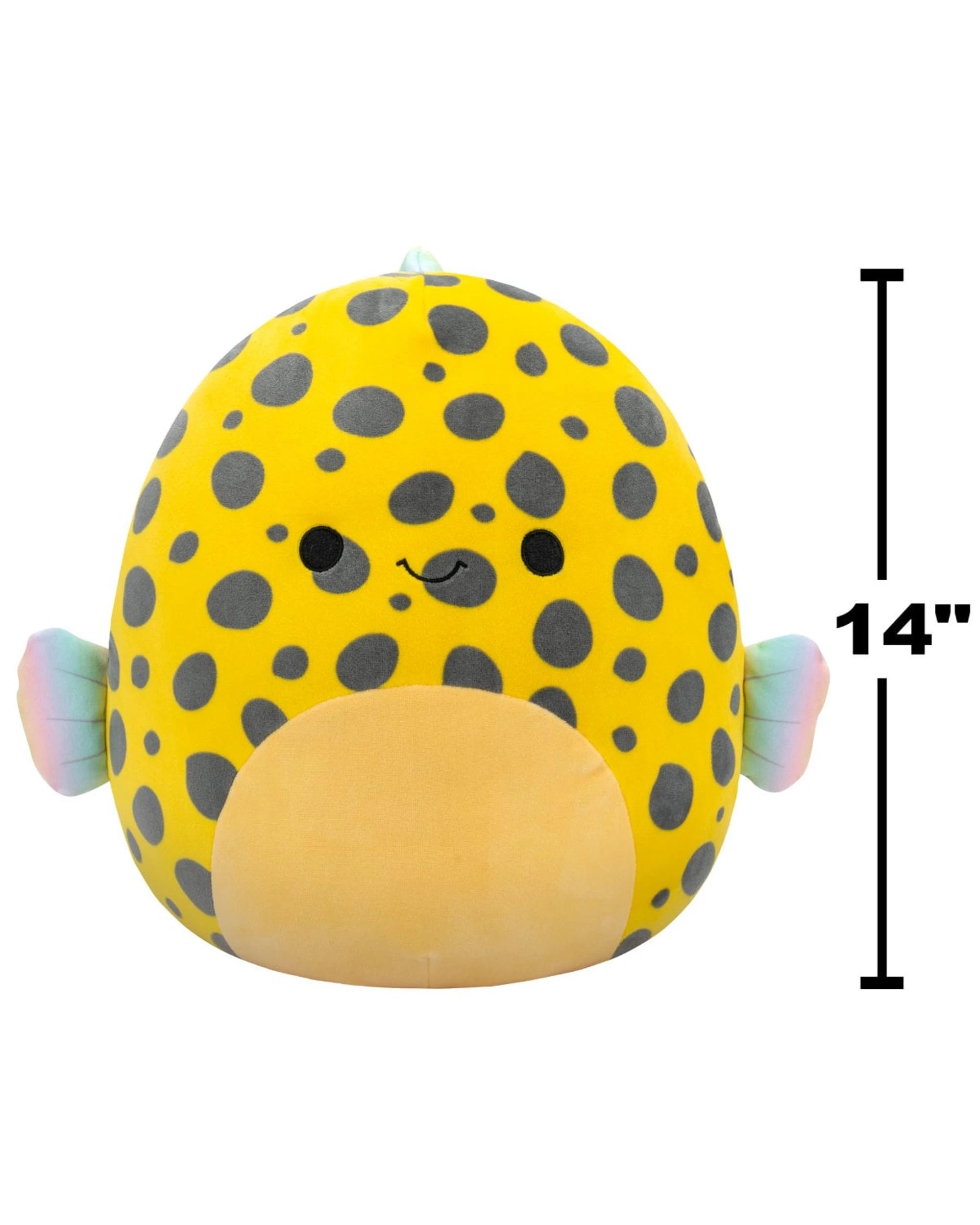 6 Squishmallows Dayton The Fish 14 inch Plush, 6 of 6