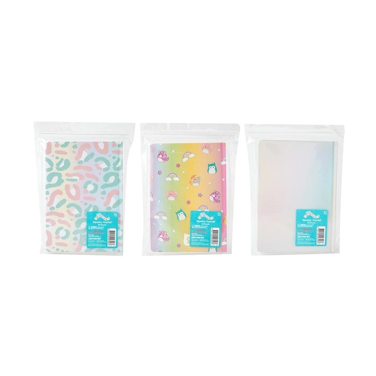 6 Original Squishmallows Squishy Journal - Assorted, 6 of 6