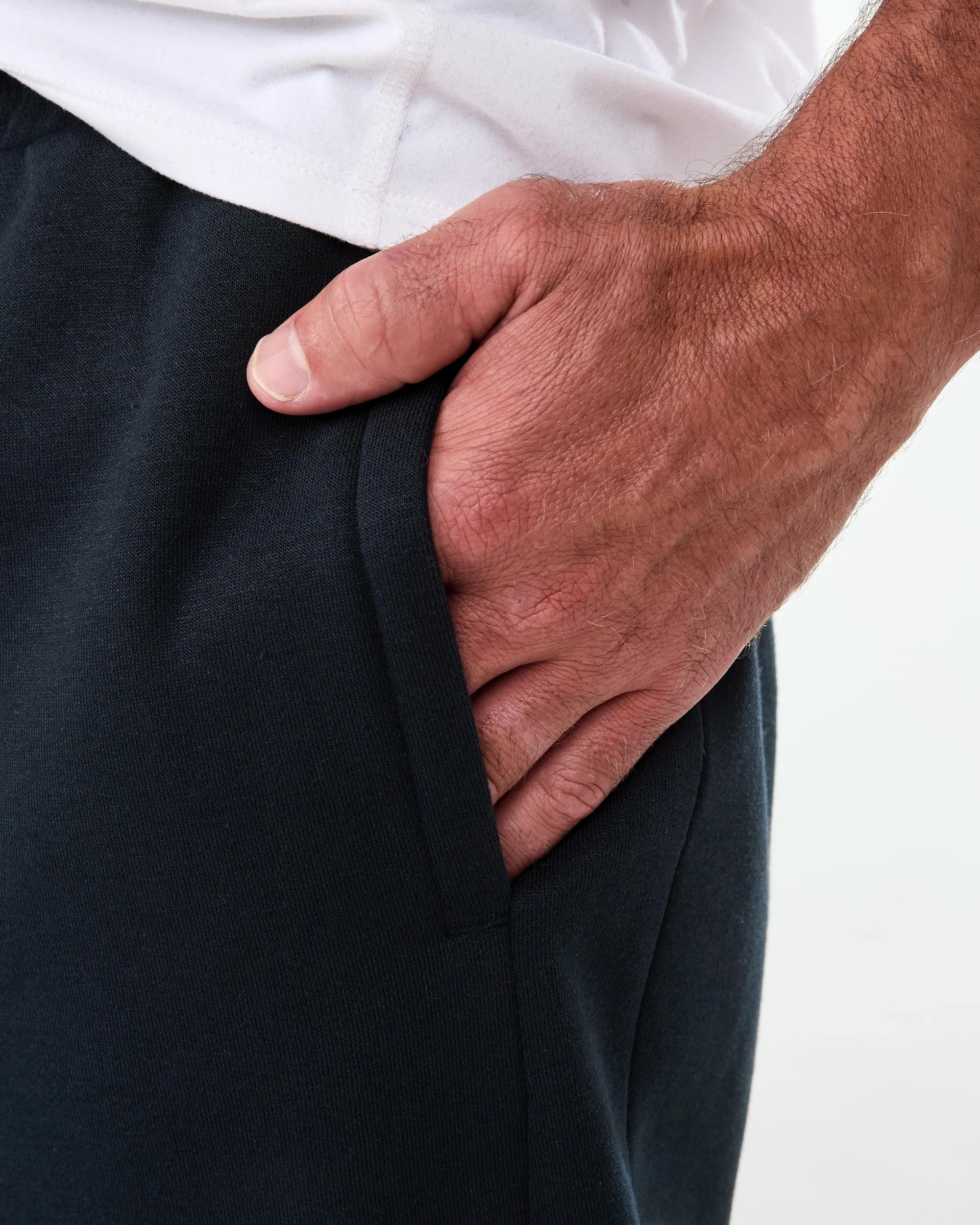 5 Active Mens Panel Trackpants SHADE NAVY, 5 of 6