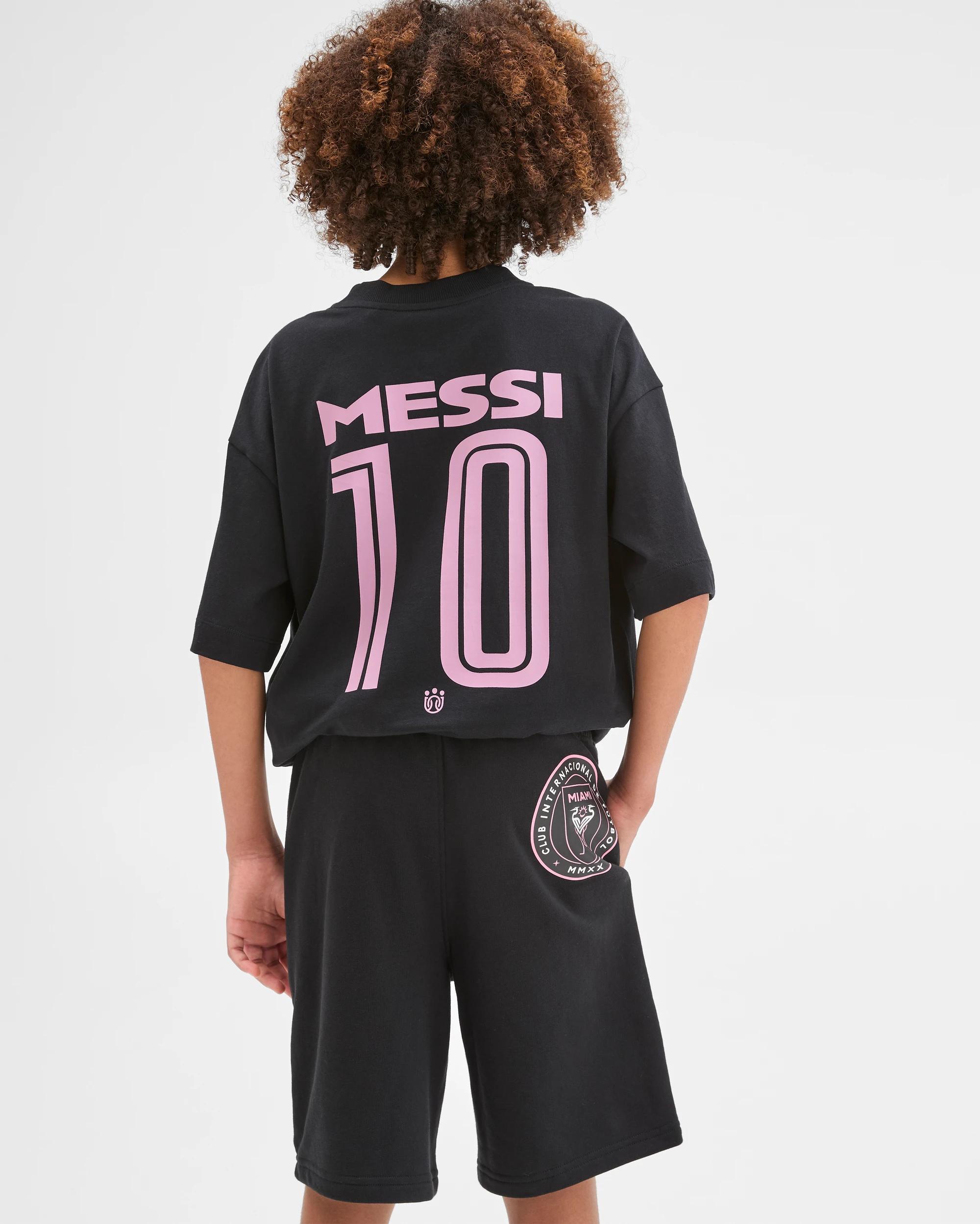 5 Messi Australian Cotton Blend Shorts BLACK, 5 of 7