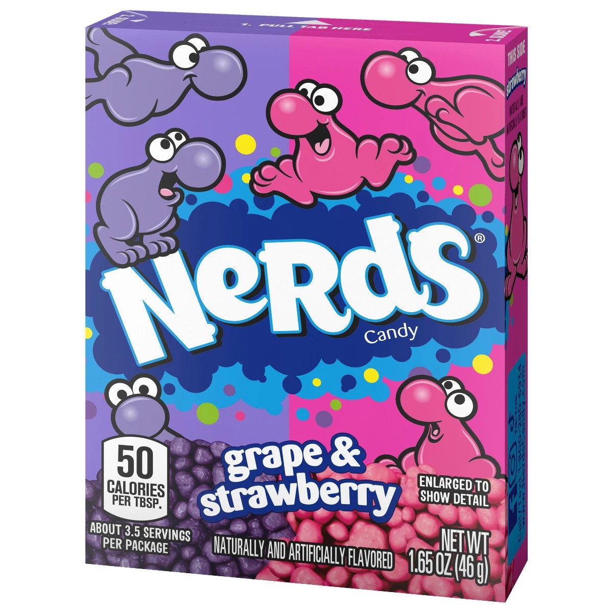 2 Nerds Grape and Strawberry Candy 46g, 2 of 3
