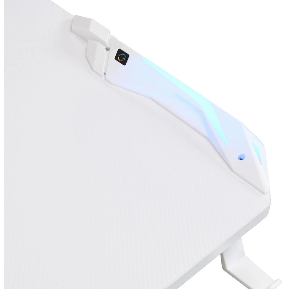 6 Typhoon Viper Gaming Desk 1500mm White Desks, Tables and Workstations, 6 of 10