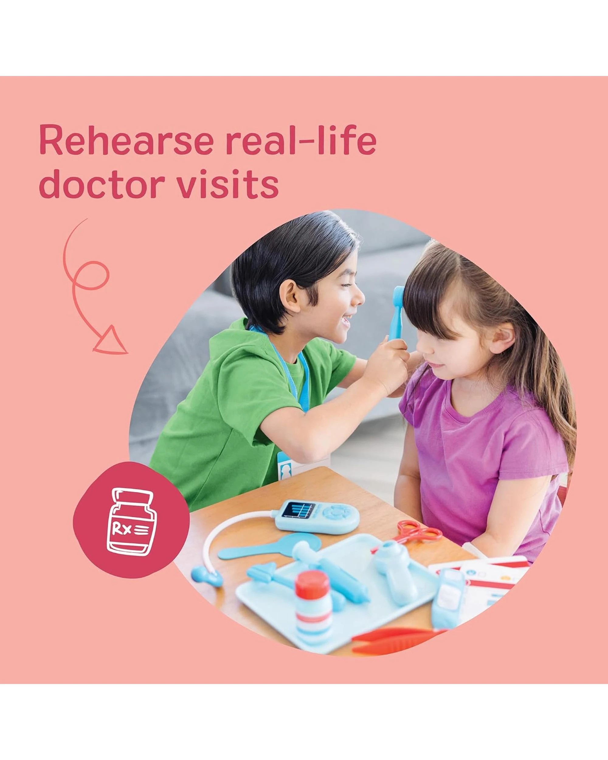 5 Melissa and Doug Get Well Doctors Kit Play Set, 5 of 5