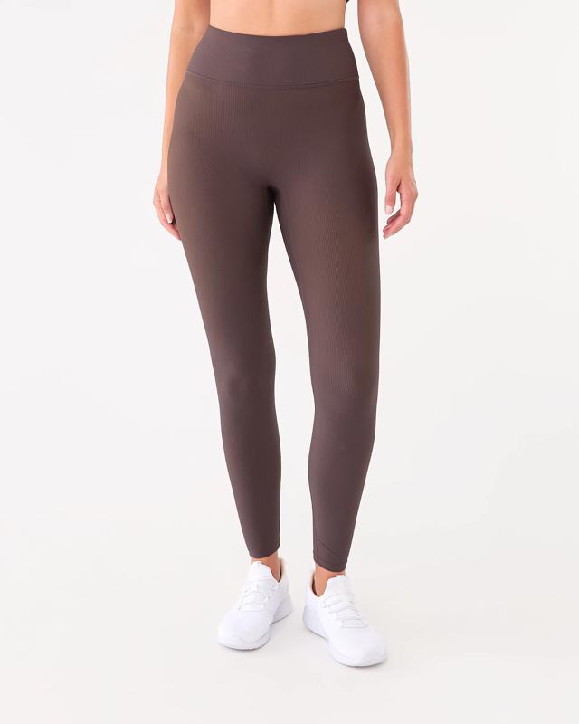 Active Womens Ribbed Legg