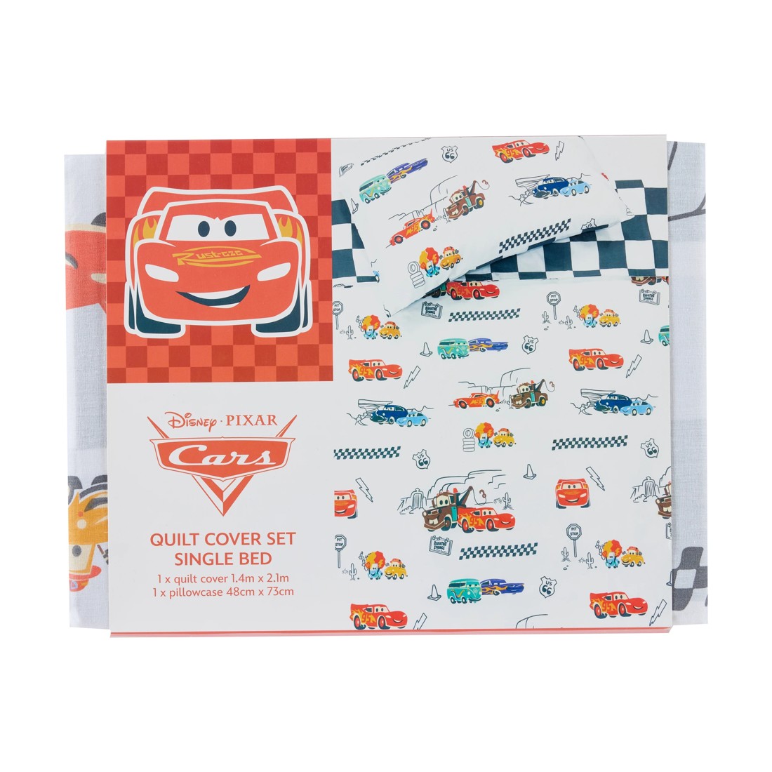 8 Disney Pixar Cars Quilt Cover Set - Single Bed, 8 of 9