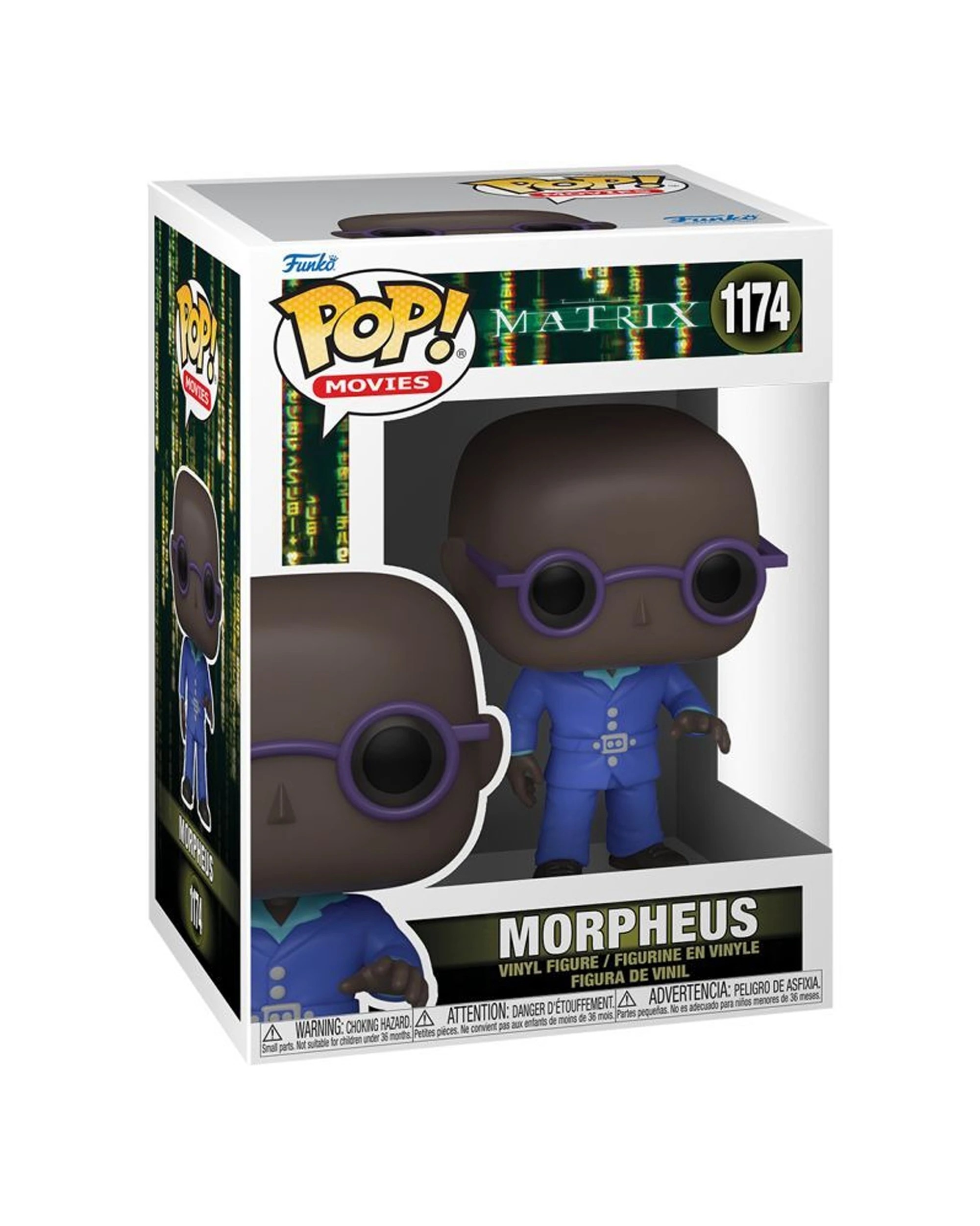 2 Pop Vinyl Figurine The Matrix Resurrections - Morpheus 10cm Collectible - Multi, 2 of 3