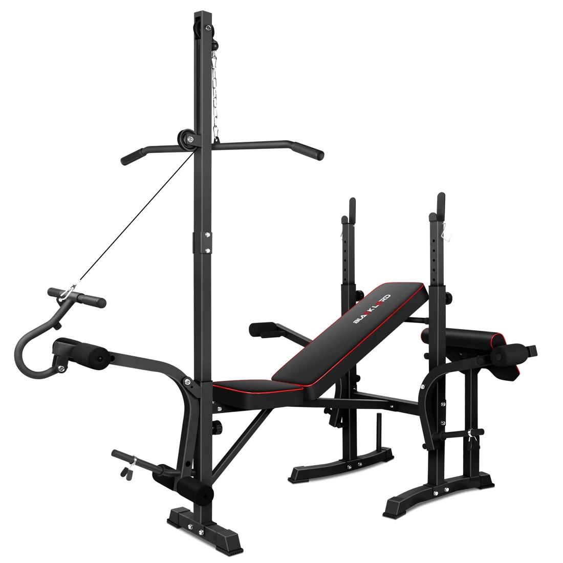 1 Black Lord Weight Bench 14in1 Press Multi-Station Fitness Home Gym Equipment, 1 of 9