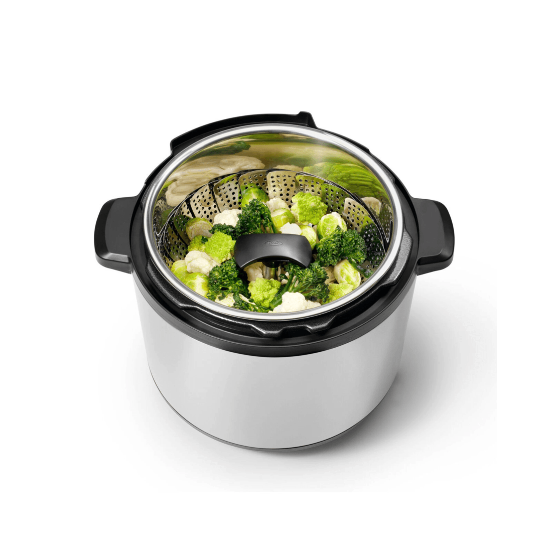 6 OXO Stainless Steel Steamer with Extendable Handle, 6 of 8