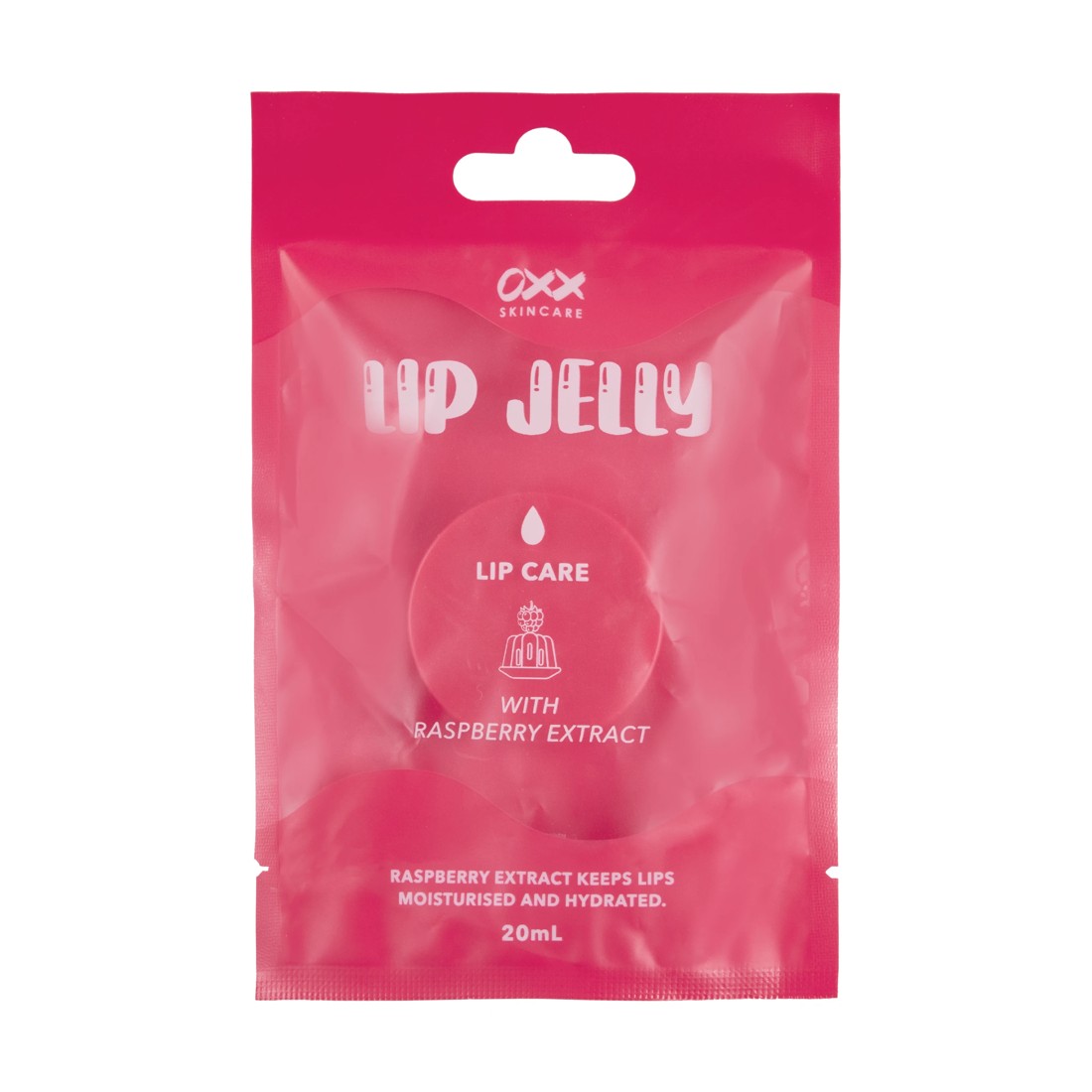 1 OXX Skincare Lip Care Lip Jelly 20ml - Raspberry Extract, 1 of 3