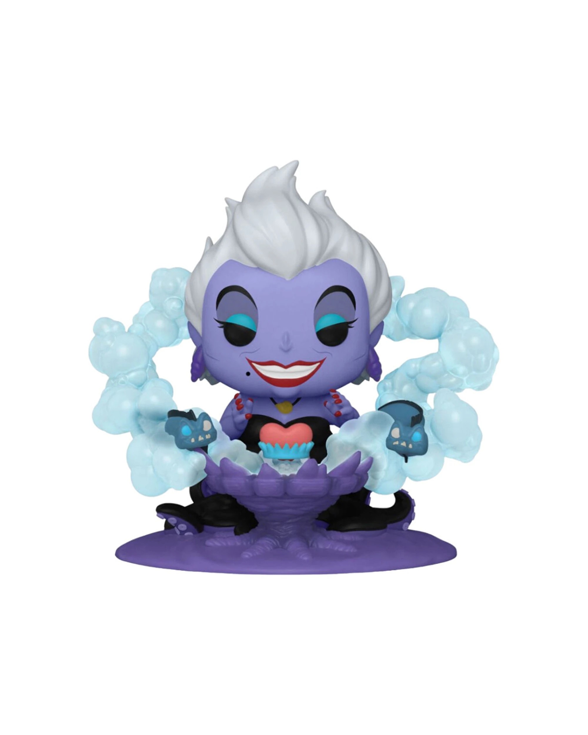 1 Disney Villains Ursula On Throne Pop Deluxe Action Figure 12.7cm Vinyl - Multi, 1 of 3