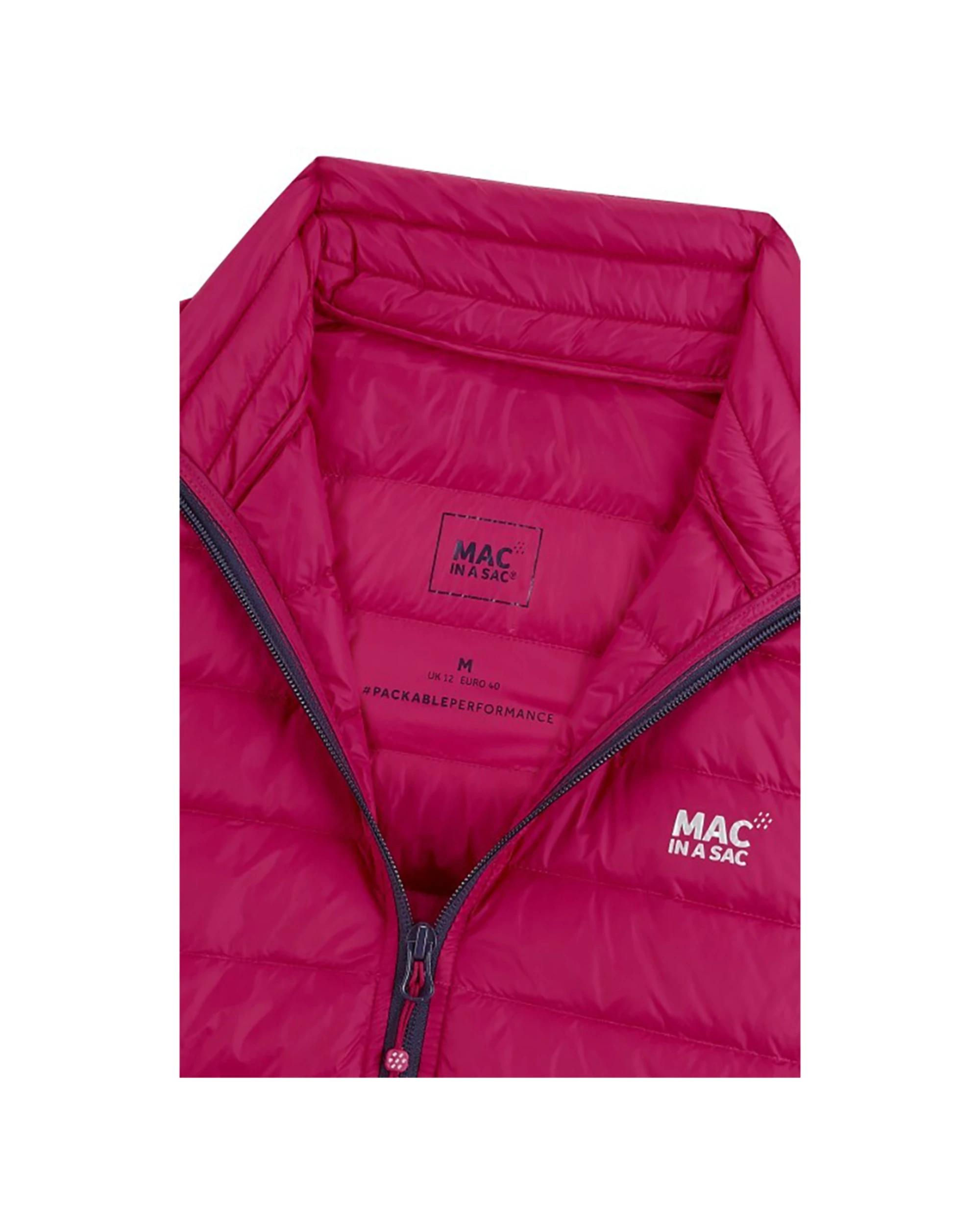5 Mac In A Sac Adult Ladies Alpine Down Vest PINK, 5 of 5