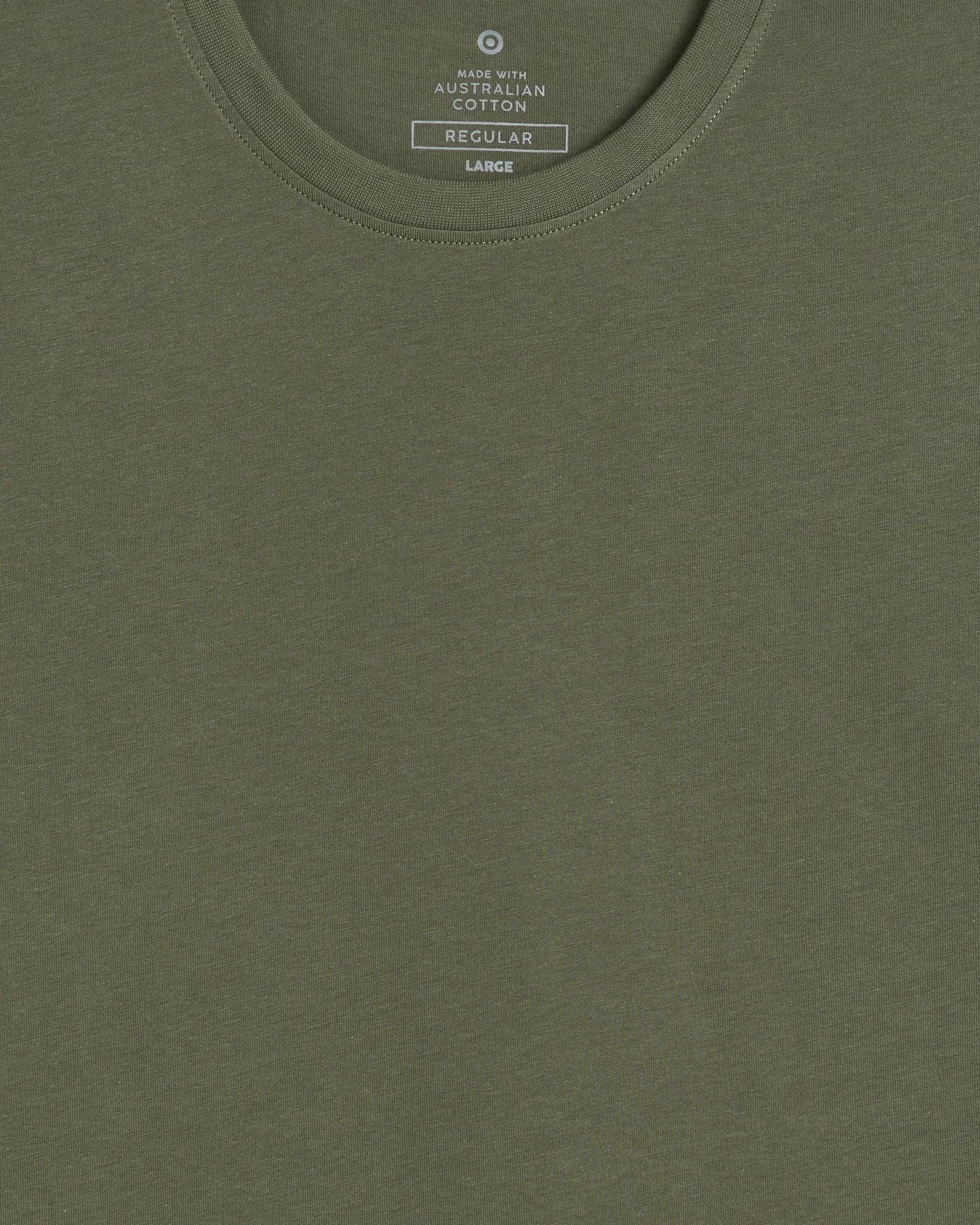6 Target Australian Cotton T-Shirt KHAKI, 6 of 7