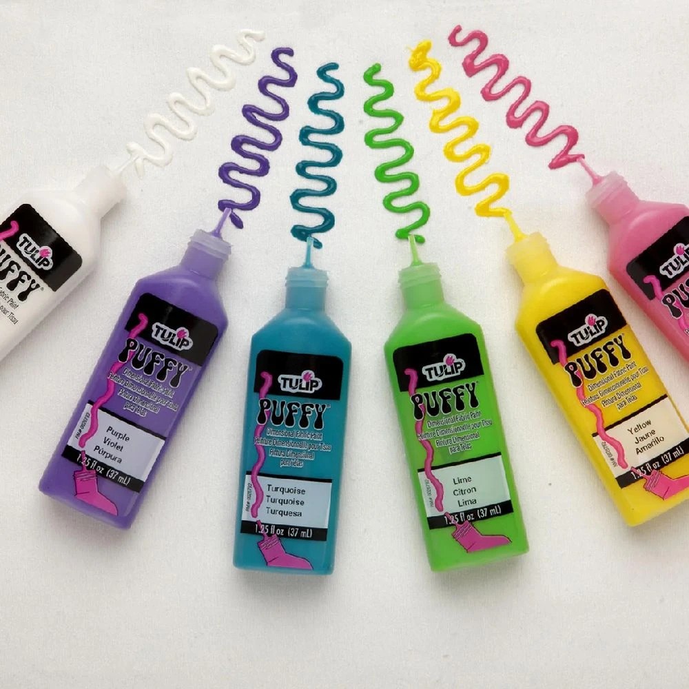 3 Tulip Dimensional Puffy Fabric Paint 6 Pack, 3 of 3