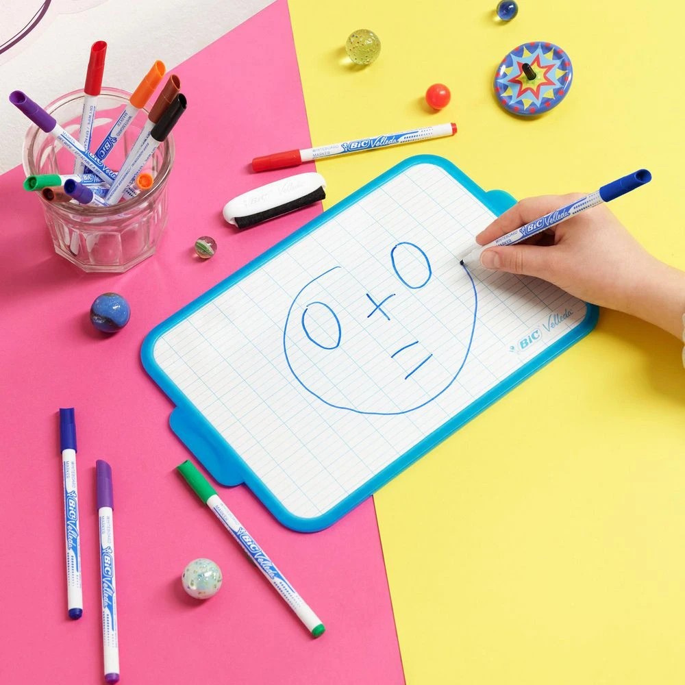 4 BIC Velleda 1721 Whiteboard Markers Assorted 4 Pack, 4 of 4