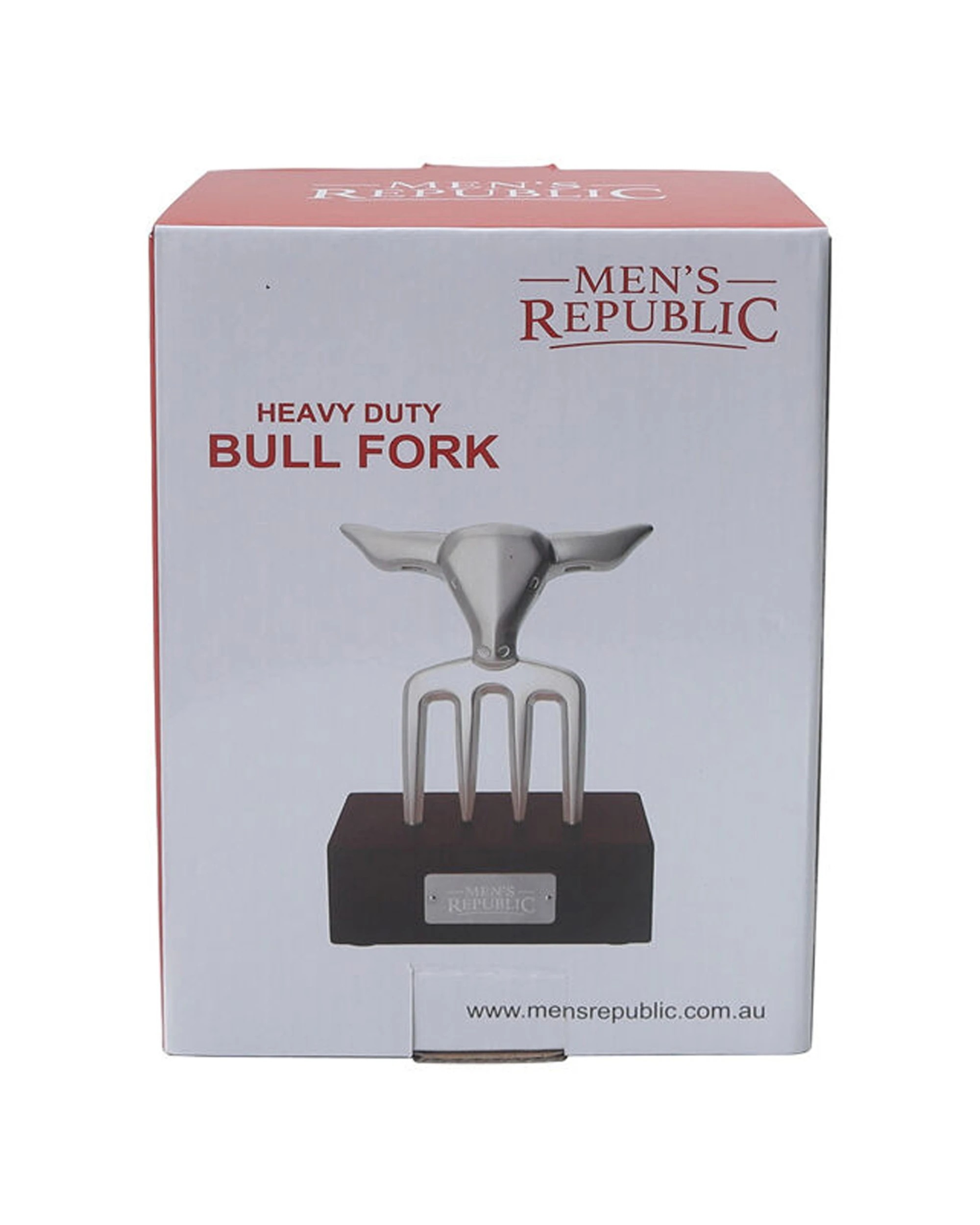 1 Mens Republic Heavy Duty Bull Fork For Carving And Serving Meat - Black, 1 of 9