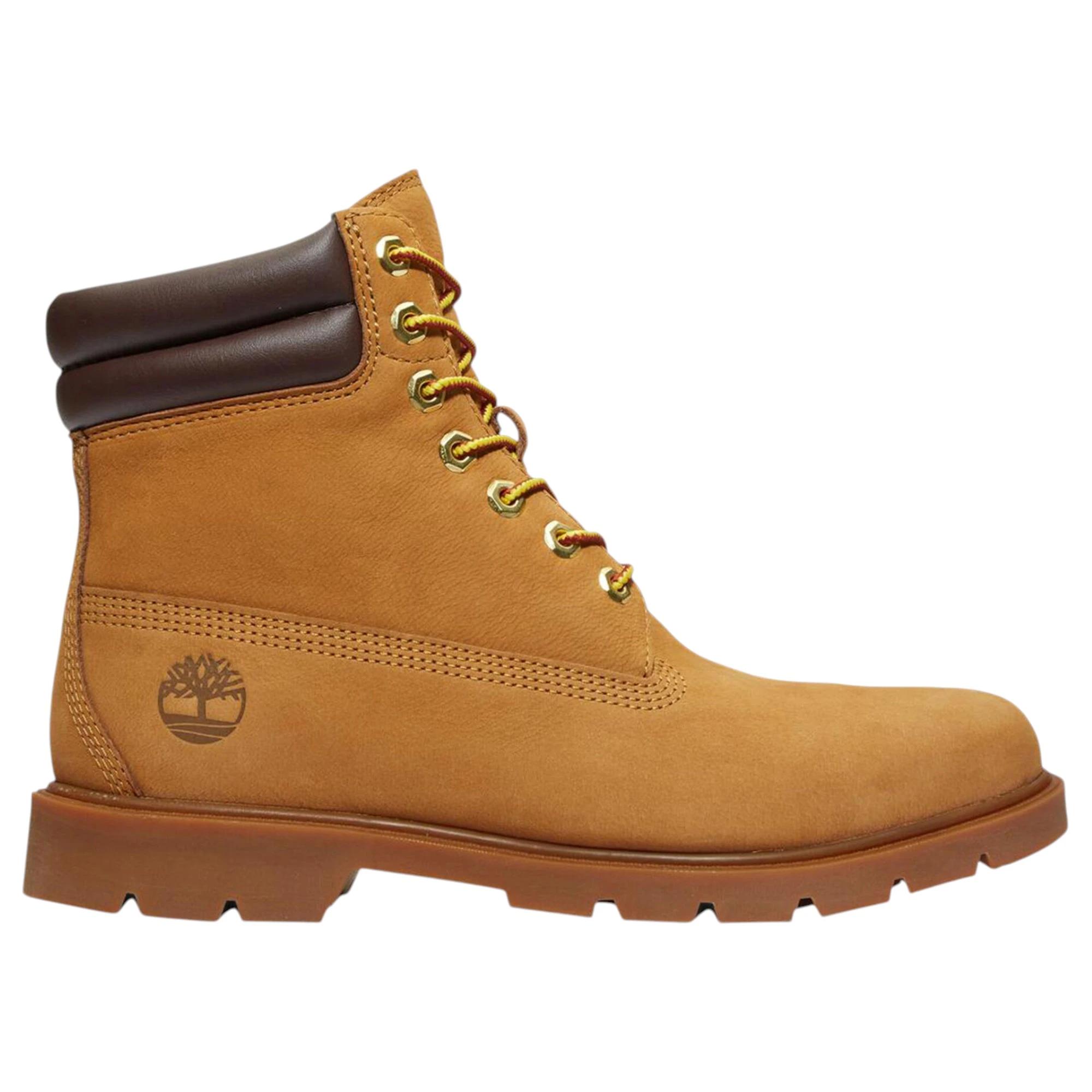 3 Timberland Mens 6-Inch Classic Waterproof Nubuck Wide Boot WHEAT, 3 of 6