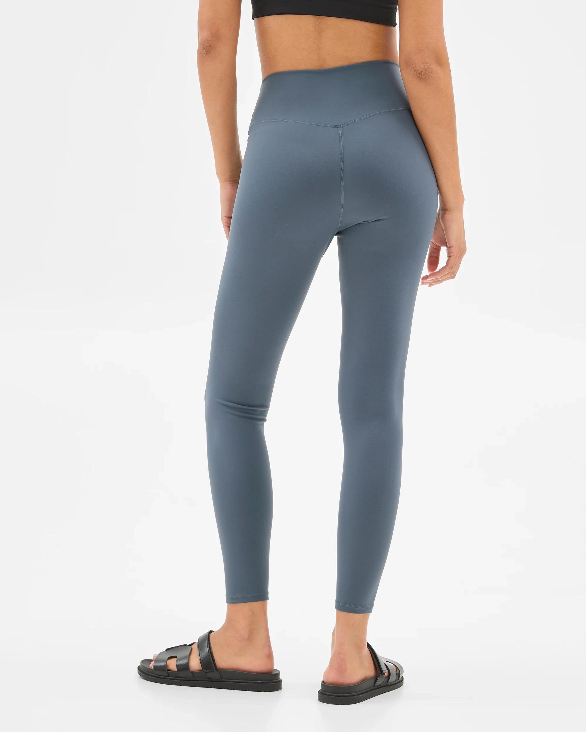 3 Target Active Studio Soft Full Length Yoga Tights SMOKE, 3 of 6