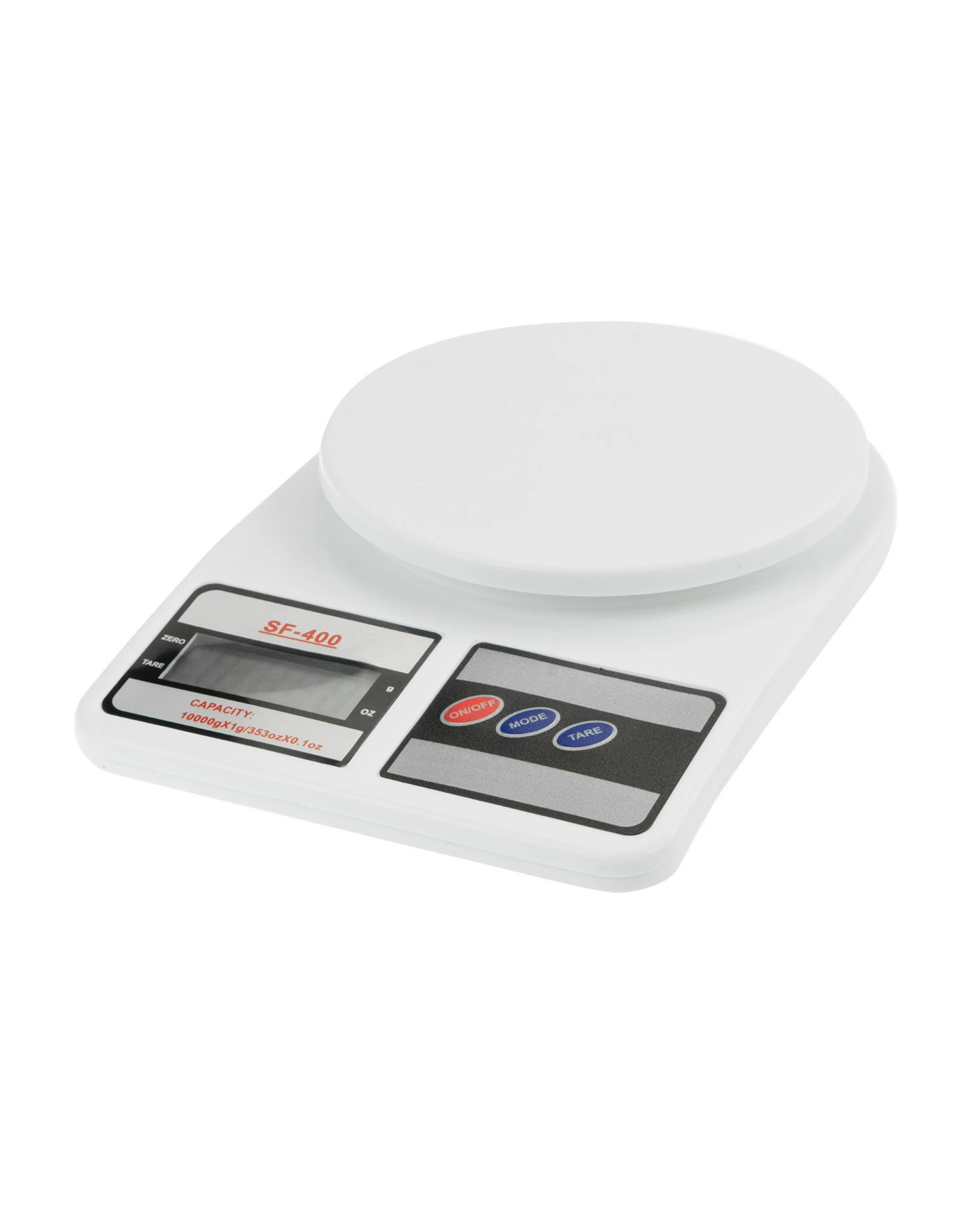1 Klika 10kg Electronic LCD Kitchen Scale - White, 1 of 6