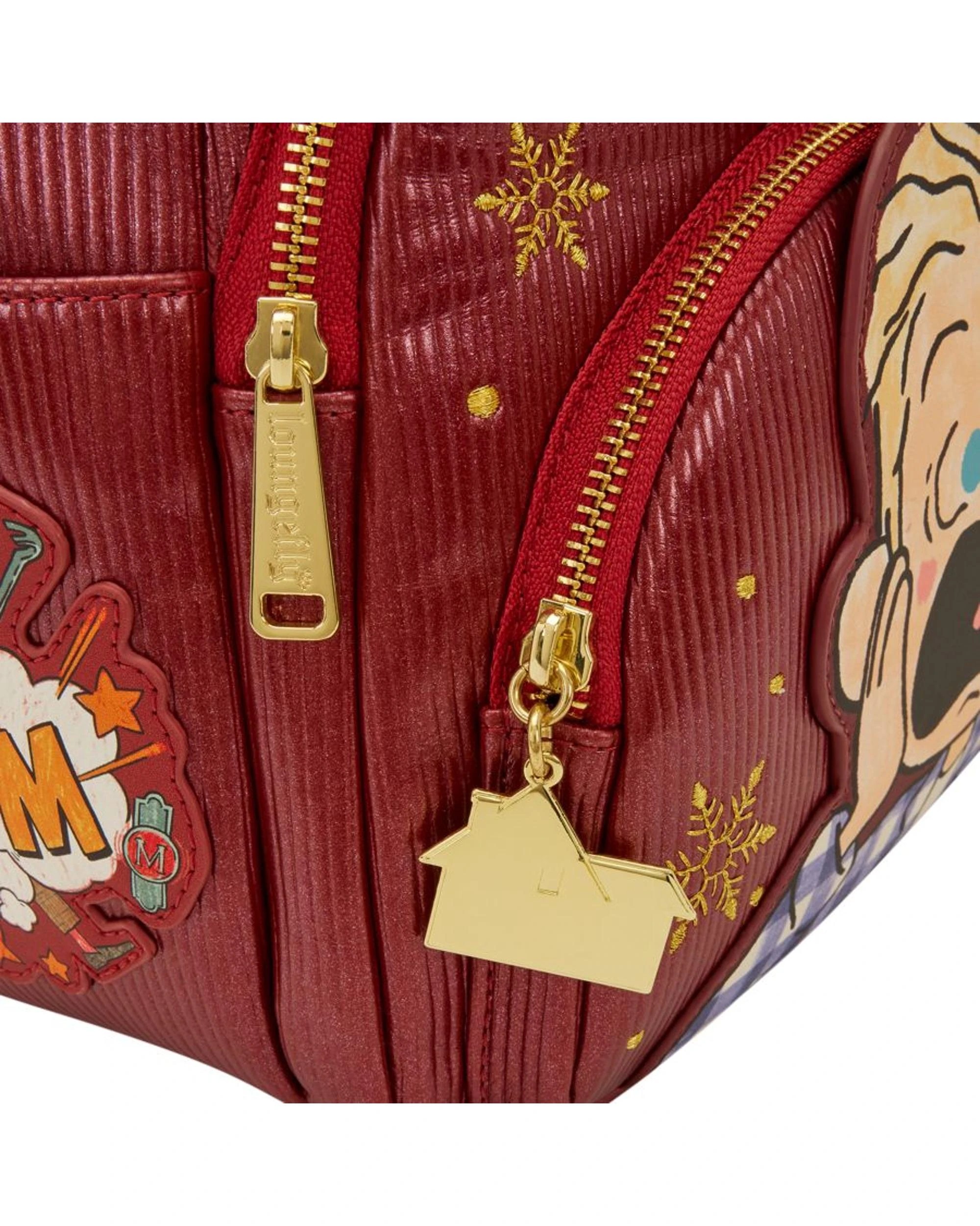 6 Loungefly Home Alone Triple Pocket Mini Backpack, 6 of 6