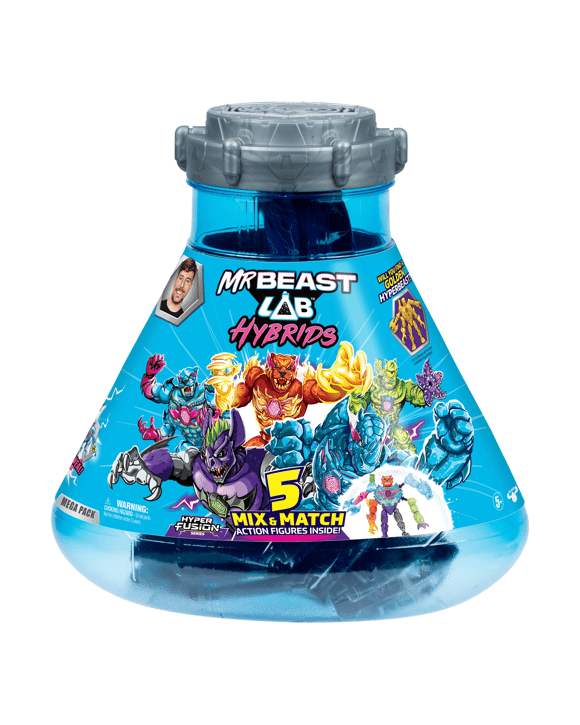 MrBeast Lab Hybrids 5 Mix & Match Figures Mega Pack