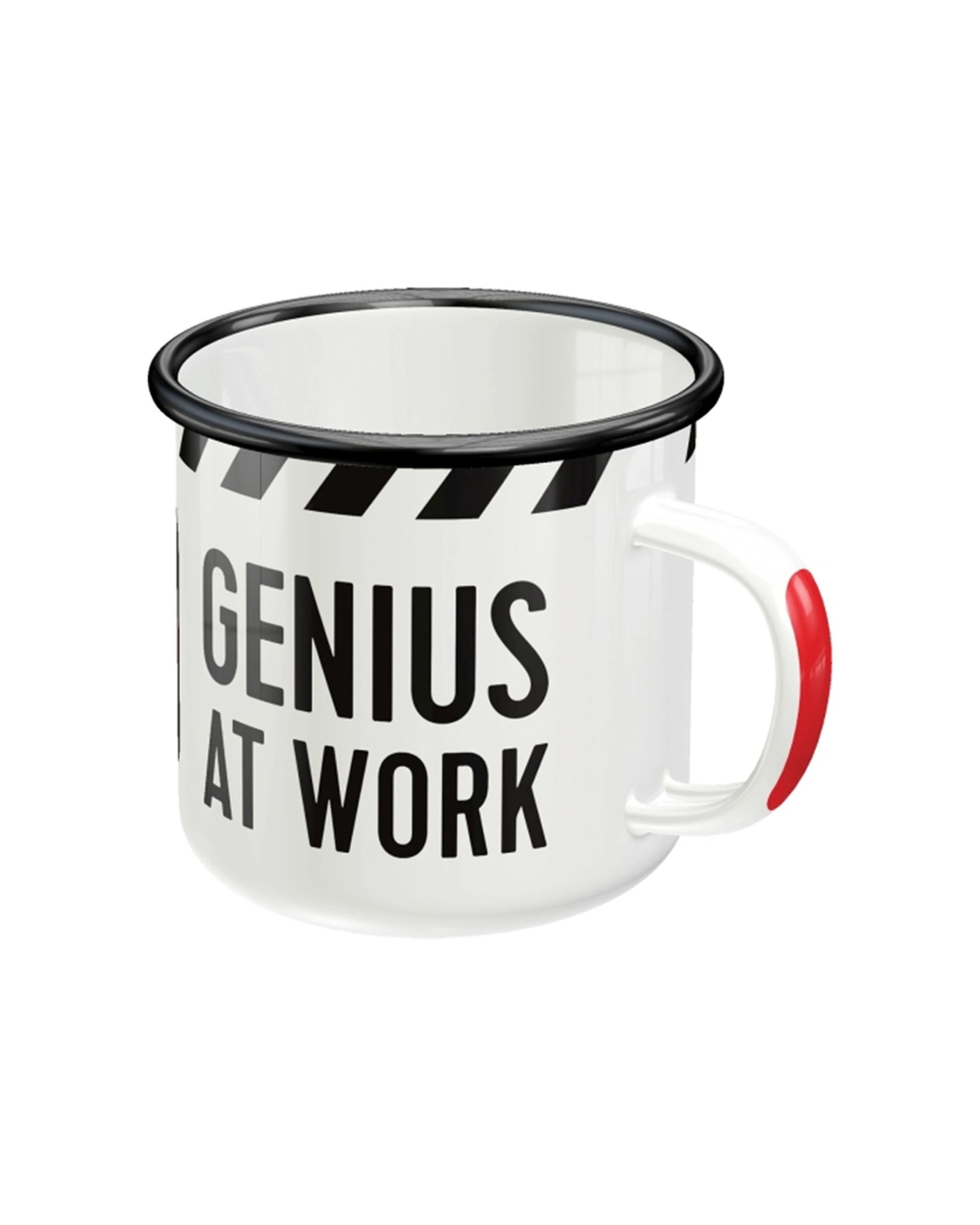 2 Nostalgic-Art Enamel Mug 360ml Mug -  Genius at Work - Multi, 2 of 4