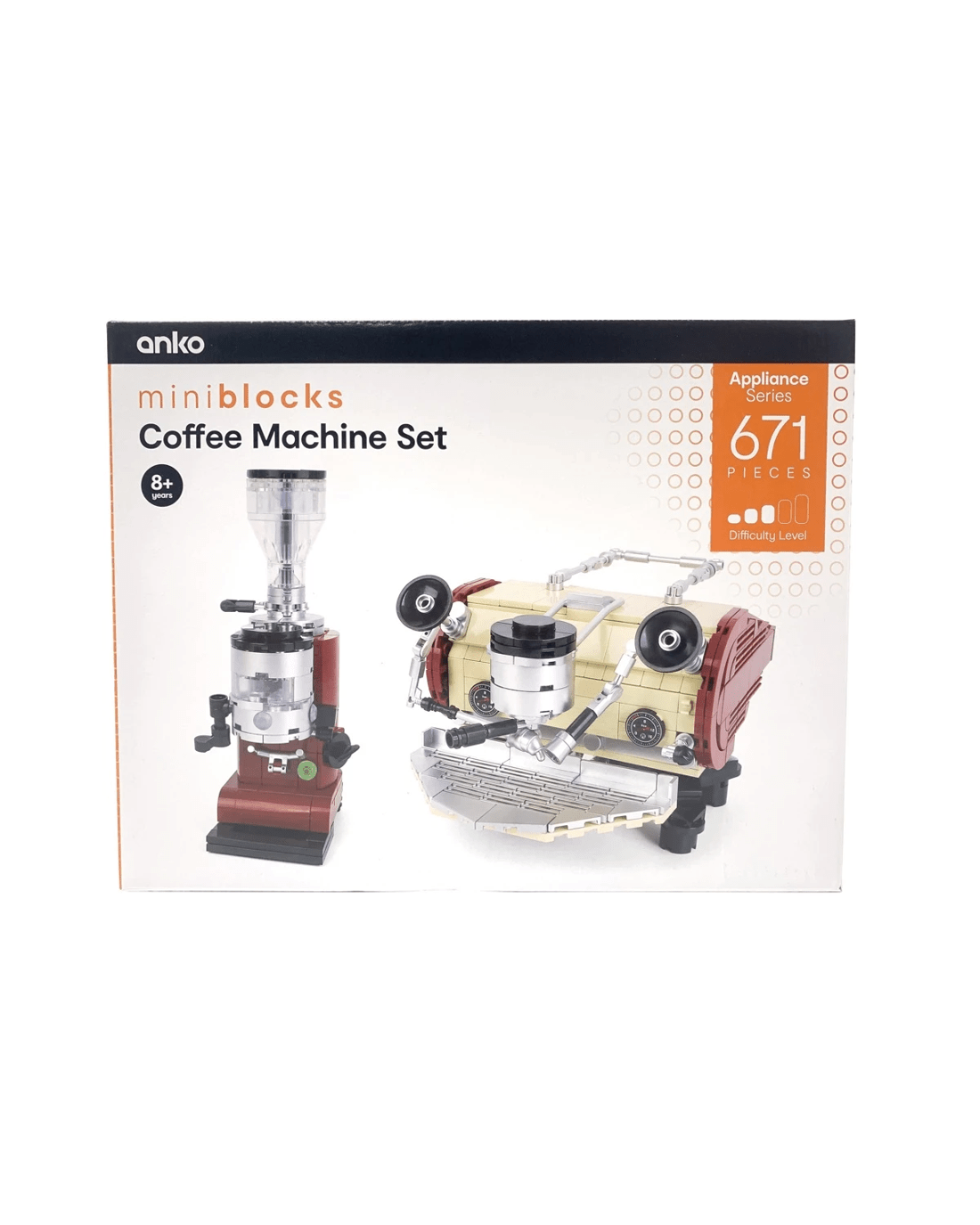 1 671 Piece Mini Blocks Appliance Series: Coffee Machine Set, 1 of 6