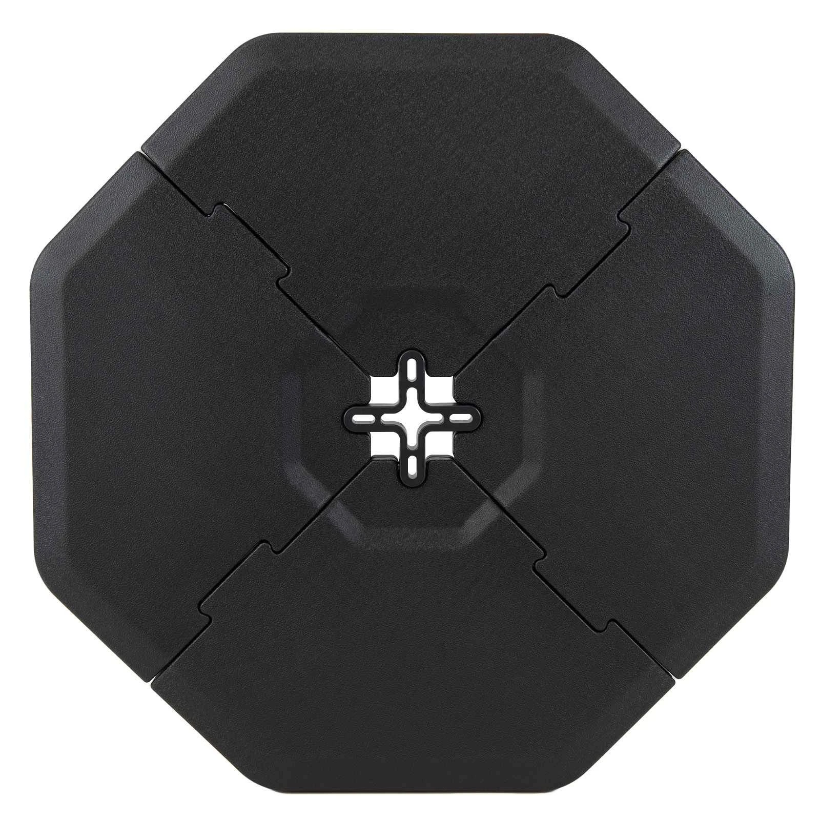1 Costway 4 Pieces Cantilever Umbrella Base Plate 192kg Offset Hanging Umbrella, 1 of 1