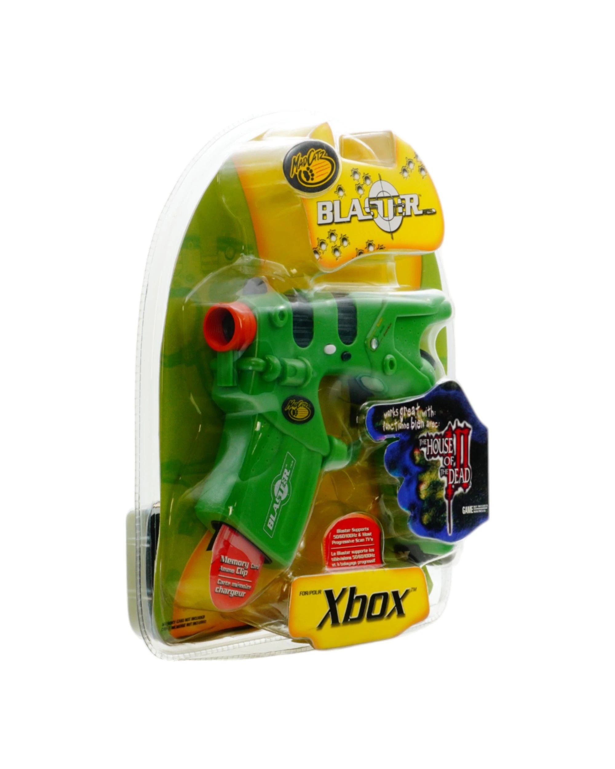 1 Mad Catz Light Blaster for Xbox Original - Green, 1 of 4