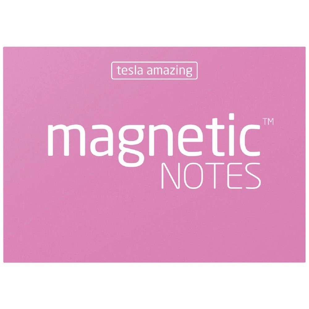 1 Tesla Amazing Magnetic Notes 70 x 50mm Pink, 1 of 1