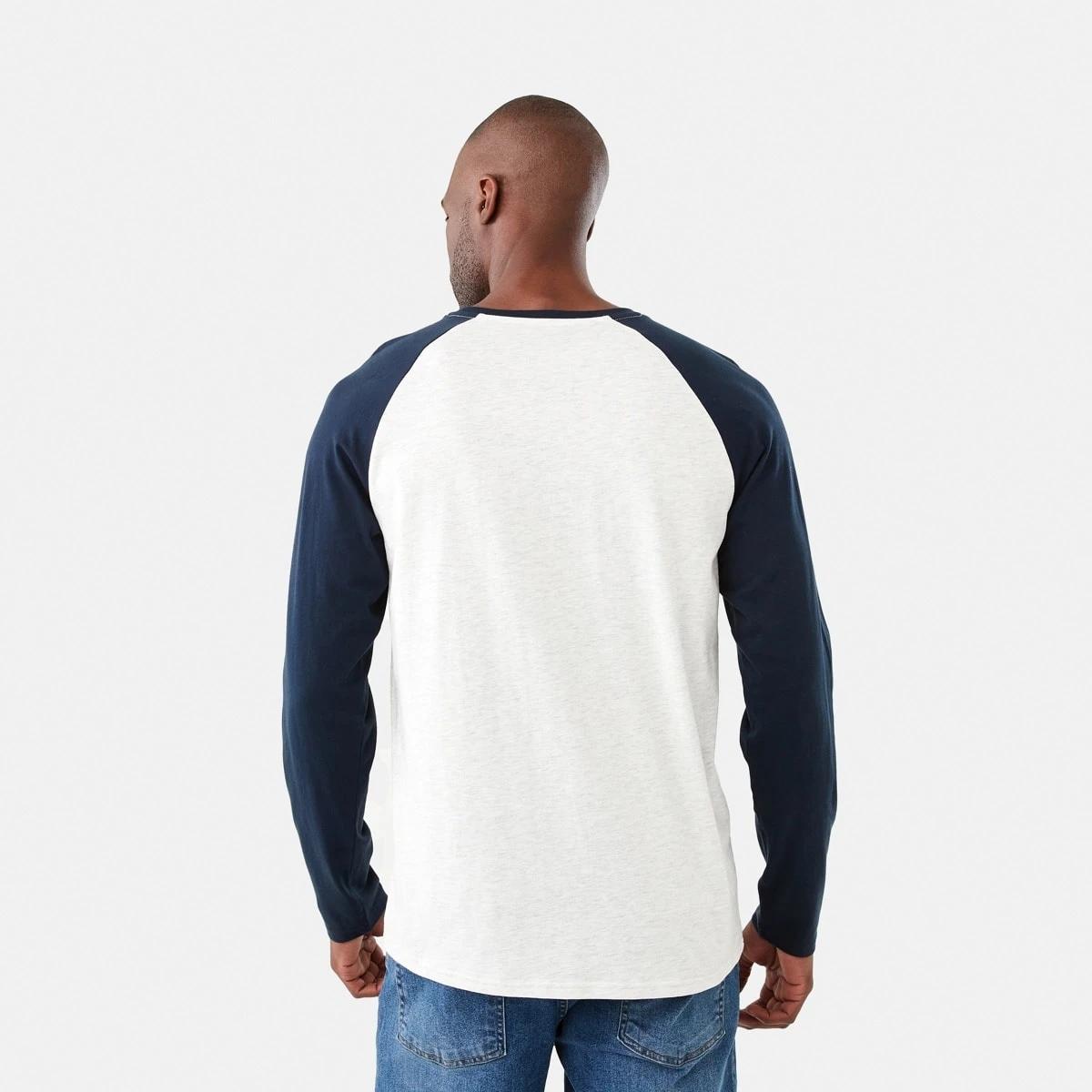 3 Long Sleeve Raglan T-shirt Sky Cptn, 3 of 5