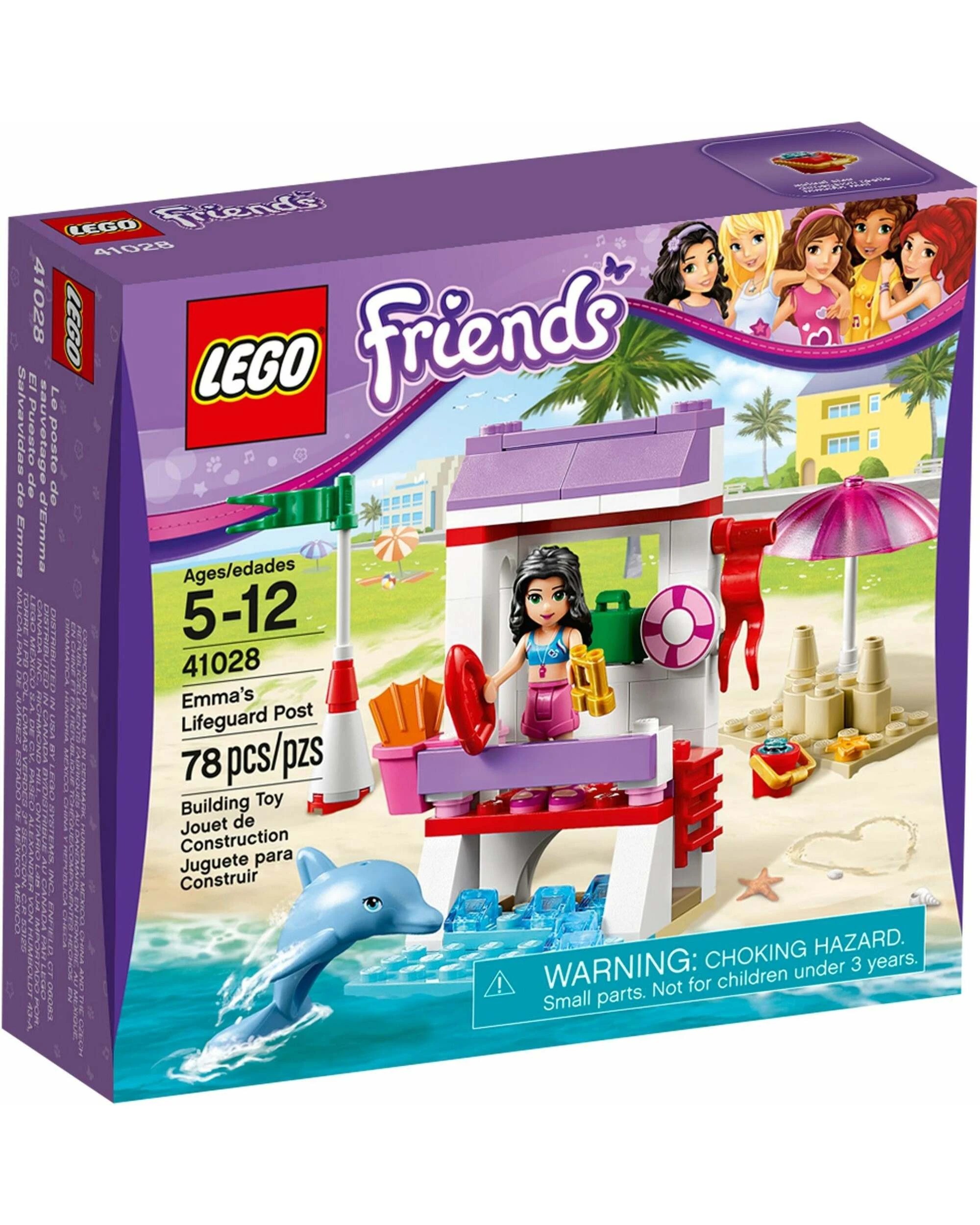 1 LEGO 41028 Emma's Lifeguard Post with Dolphin, 1 of 5