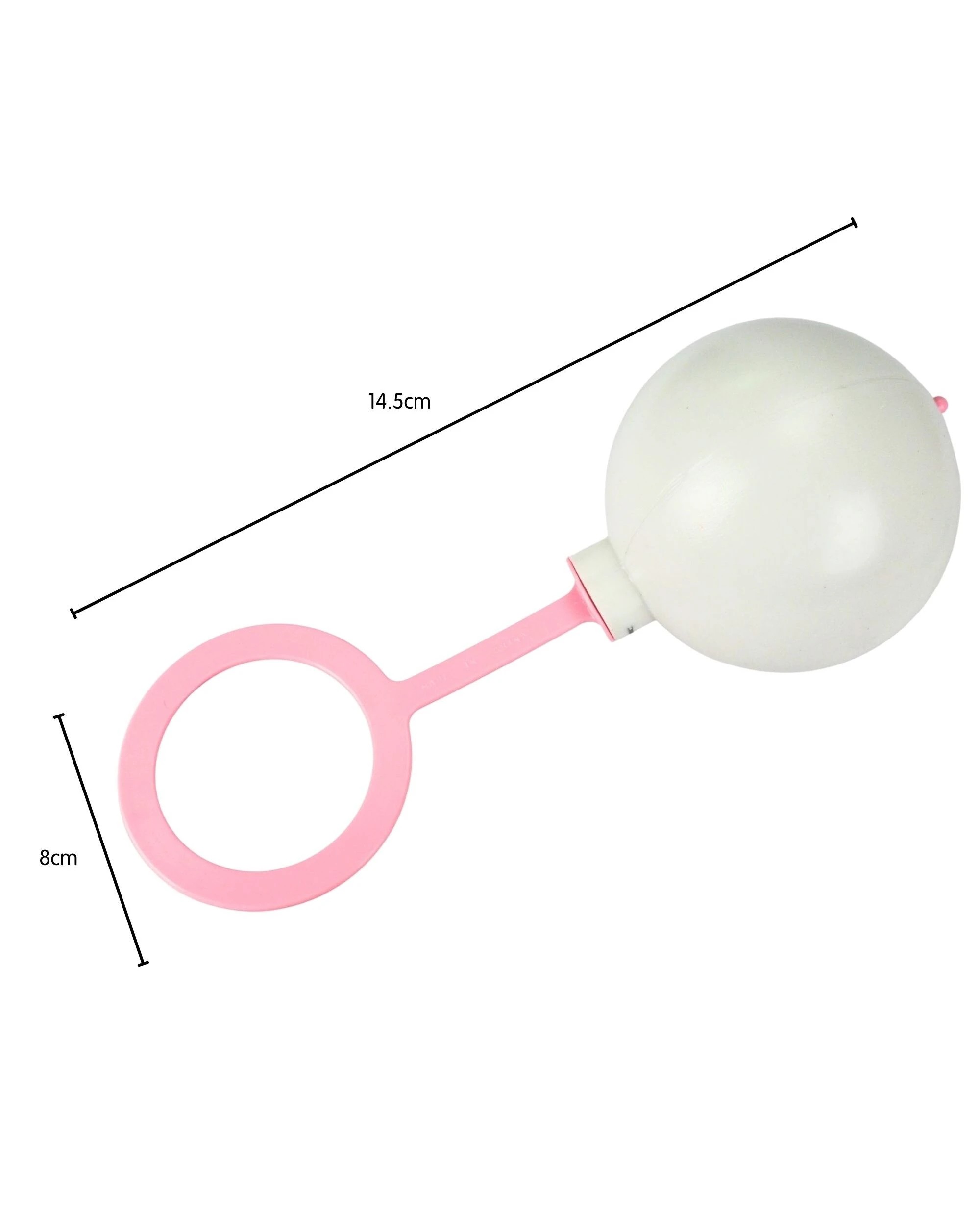 2 Rasta Imposta Big Baby Rattle Accessory - Pink, 2 of 4