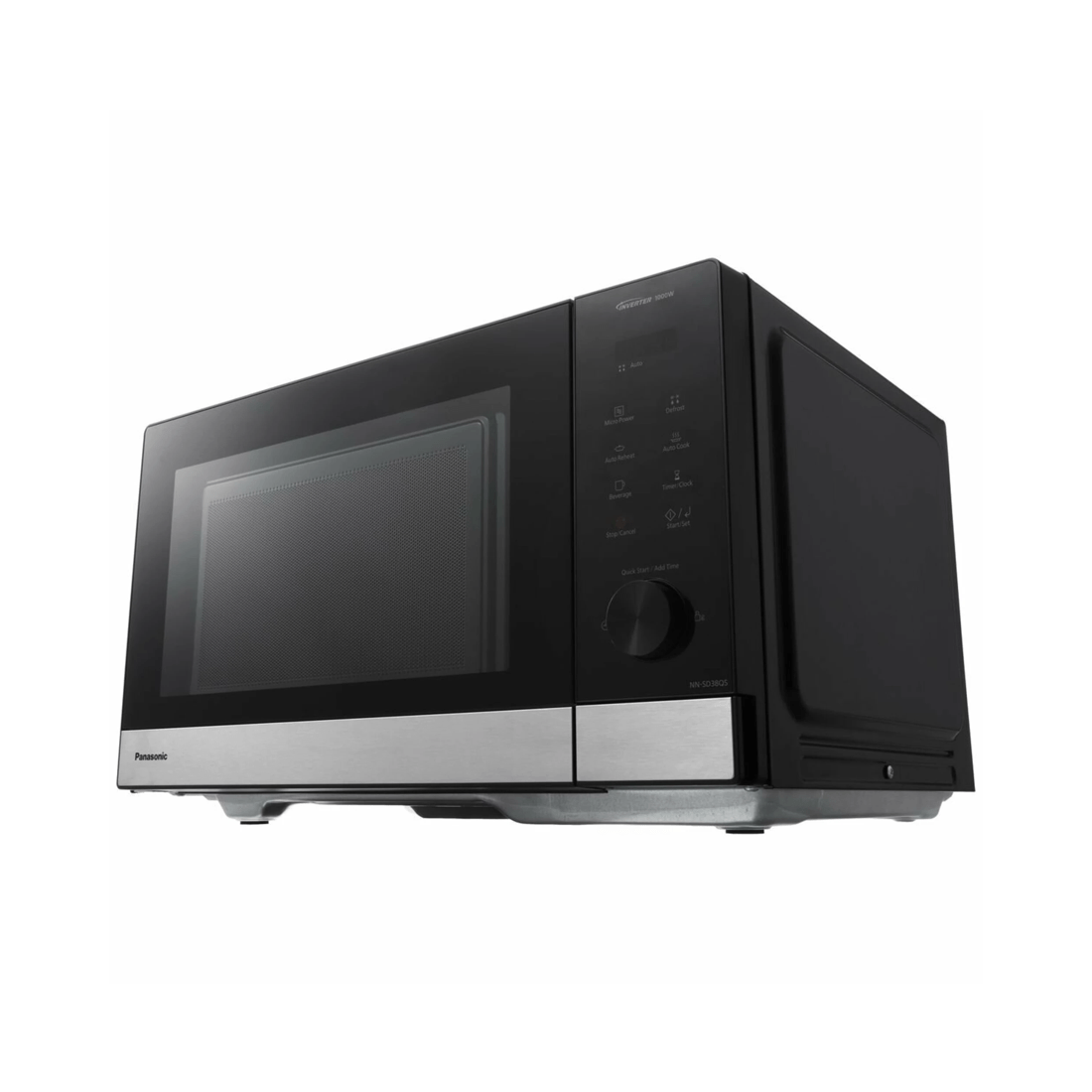 4 Panasonic 29Ltr 1000-Watt Inverter Microwave Black with Stainless Steel Trim-, 4 of 5