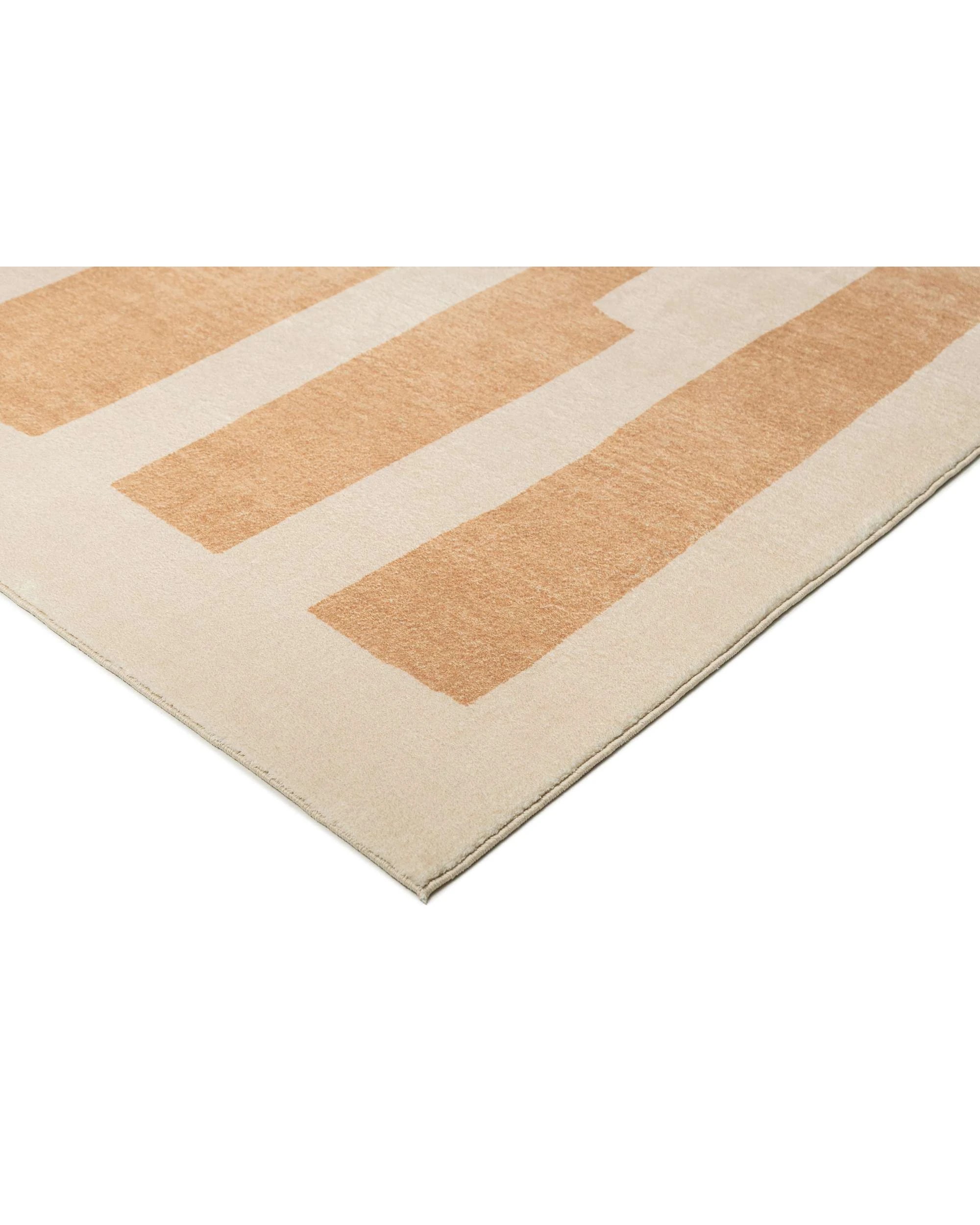 4 Loopsie Harlem Printed Washable Rug - Beige, 4 of 8