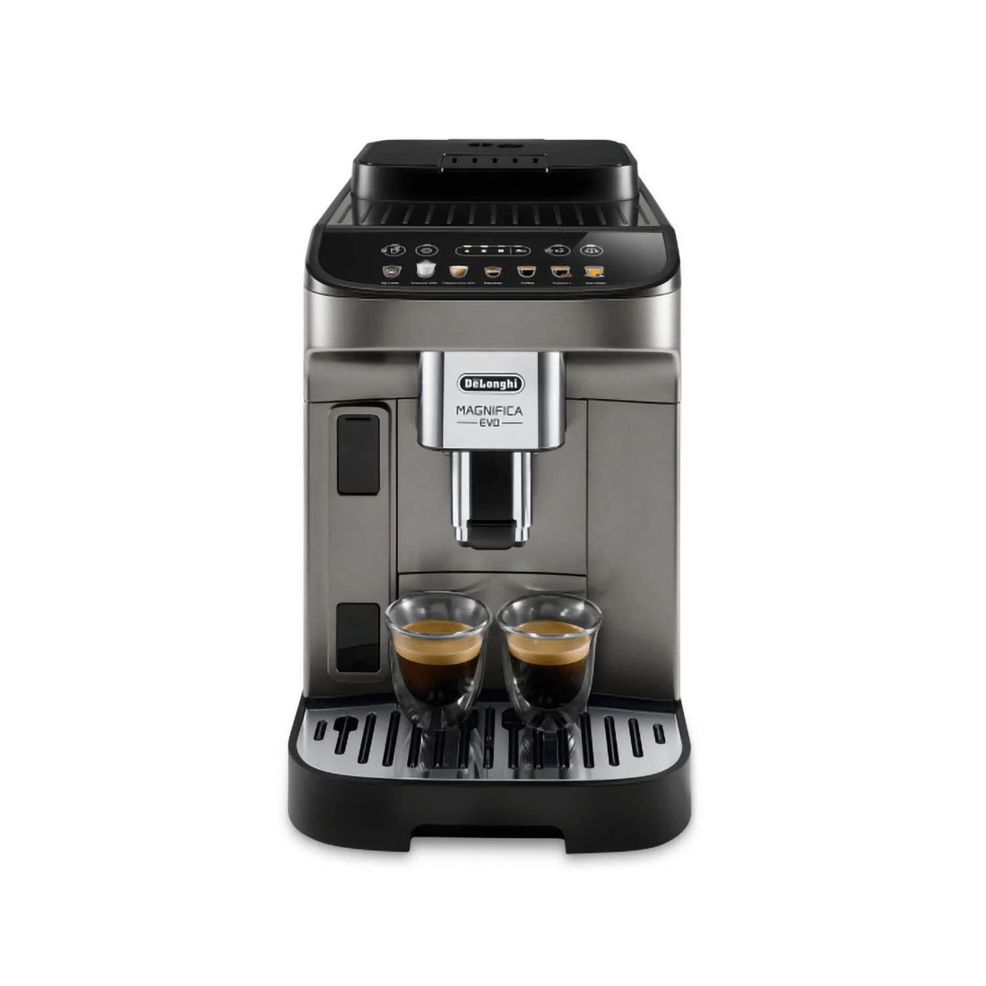 2 DeLonghi Magnifica Evo Automatic Coffee Machine - Titan Black, 2 of 5