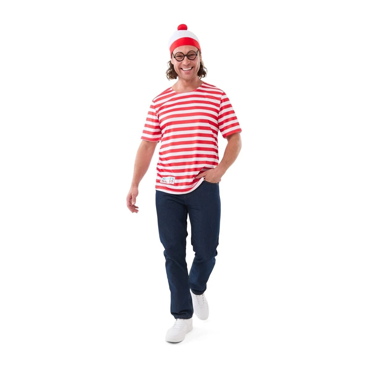 4 Where's Wally Costume Set - Adult, Medium, 4 of 10