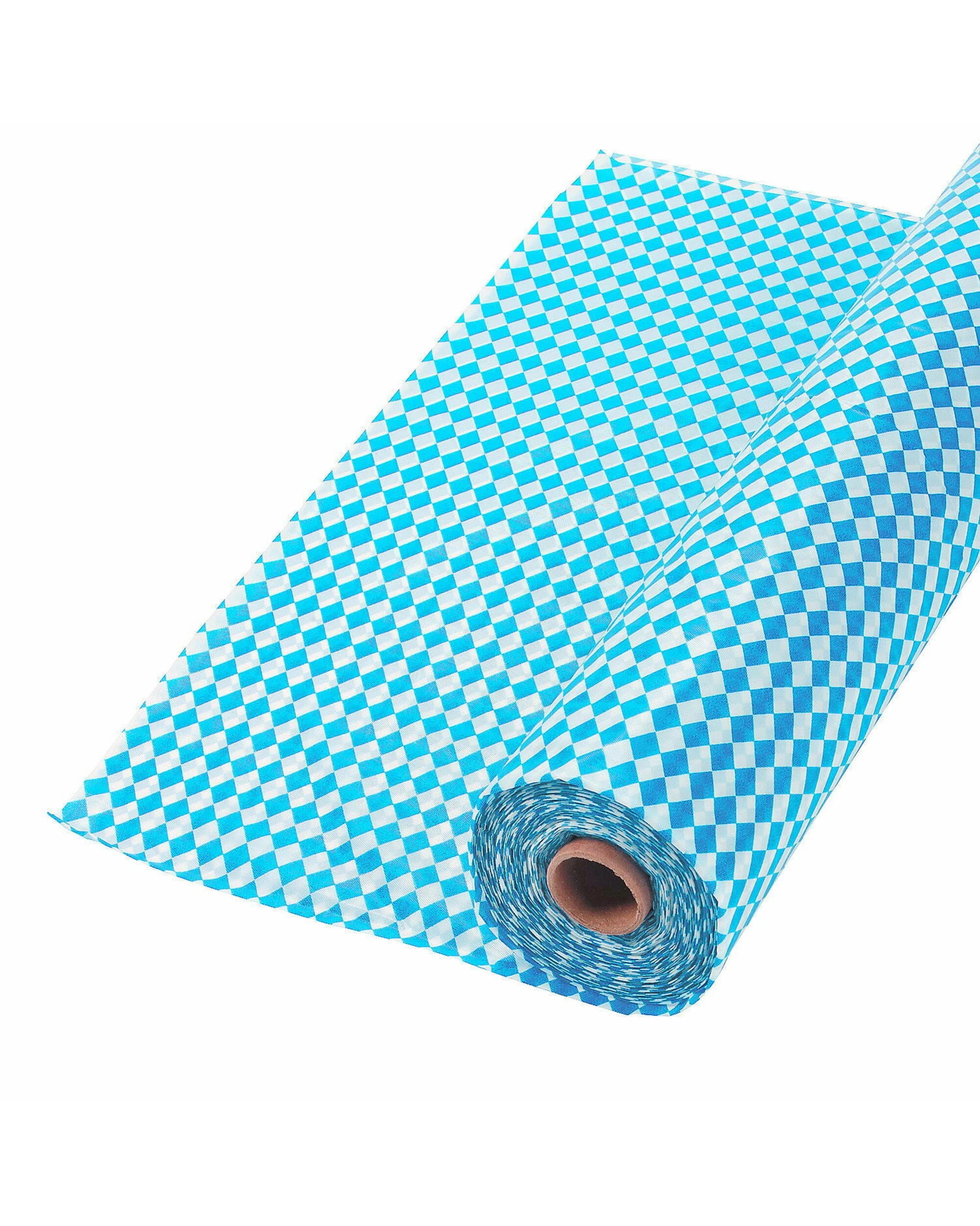 1 Partyrama Oktoberfest Plastic Table Roll Tablecloth 30m Small Diamond, 1 of 1