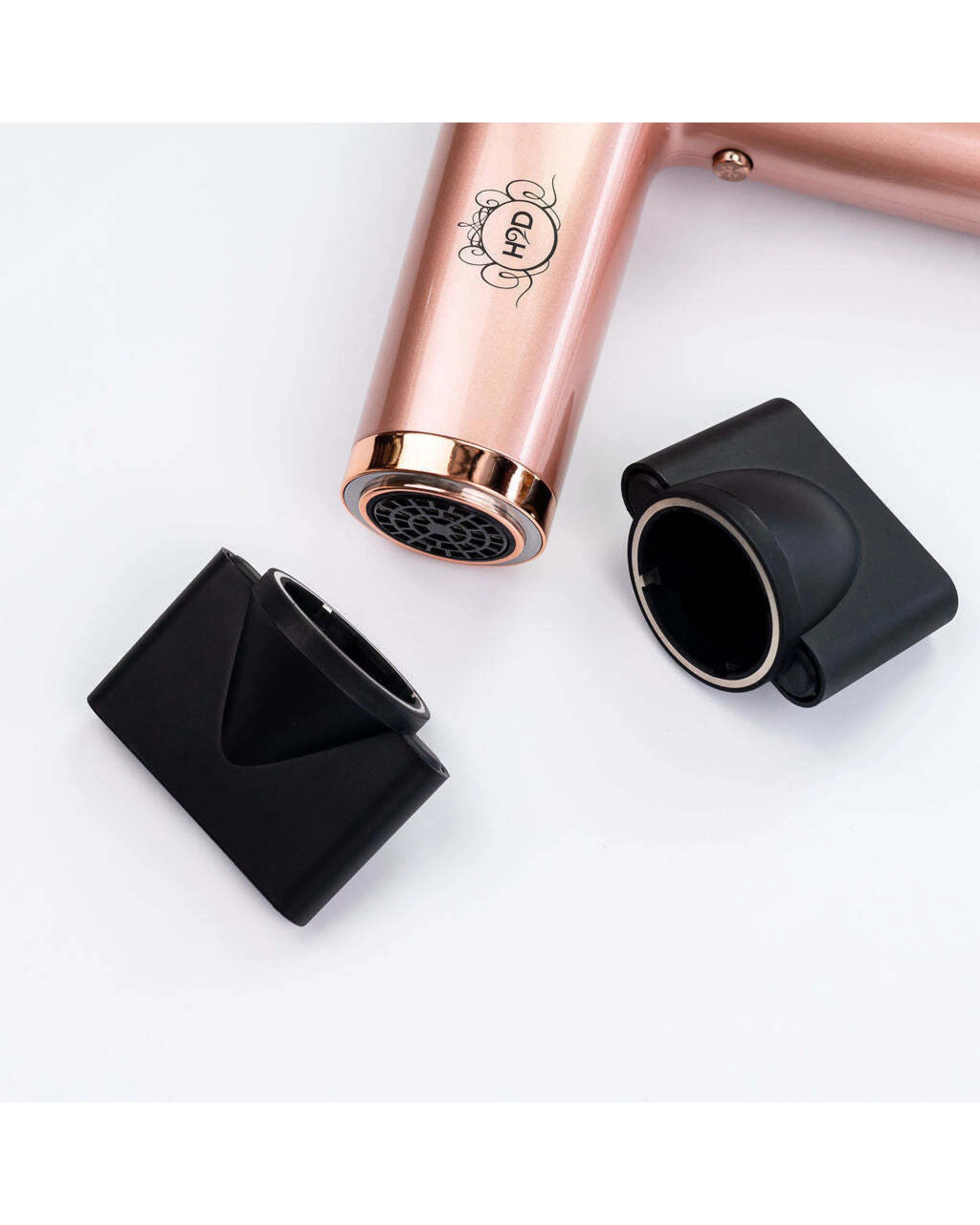 3 H2D 4-in-1 Xtreme Ionic Magnetic Hairdryer + Styler Styling Iron in Rose Gold, 3 of 7