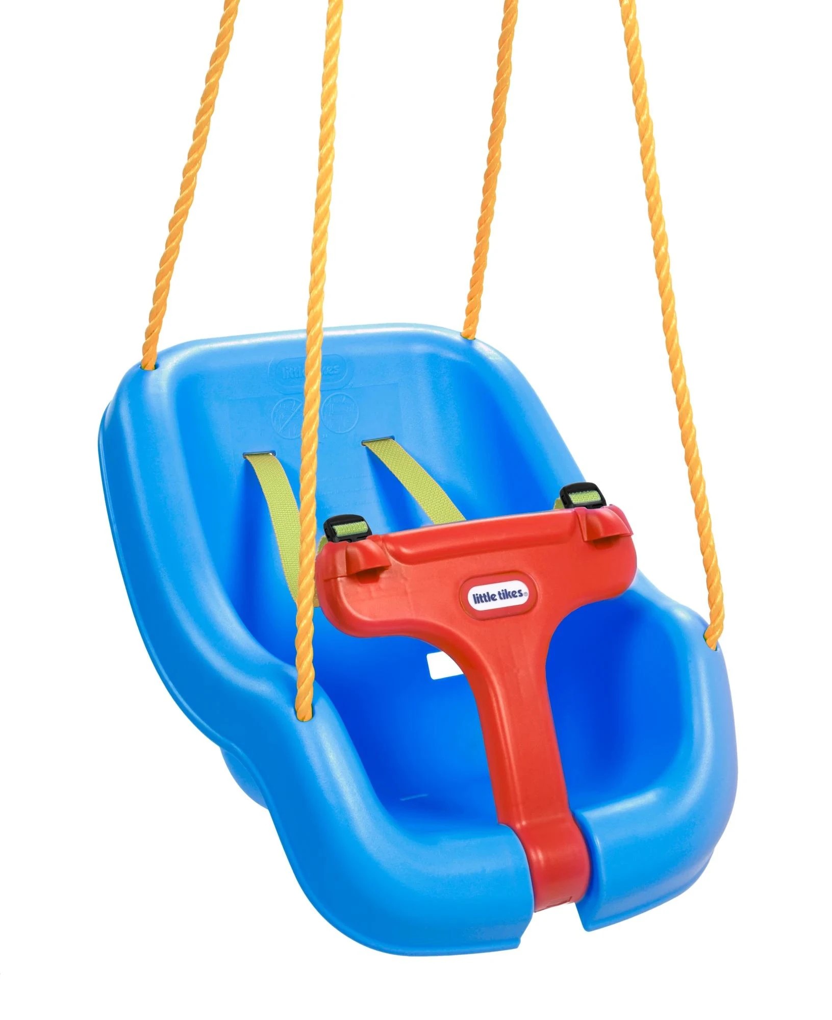 3 Little Tikes 2-in-1 Snug 'n Secure Swing - Blue, 3 of 6
