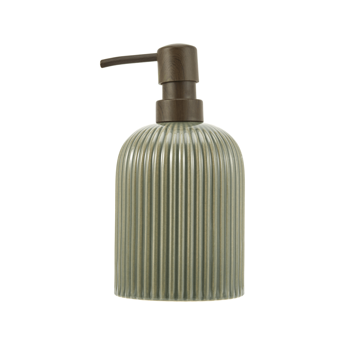 3 Green Glaze Soap Dispenser, 3 of 4