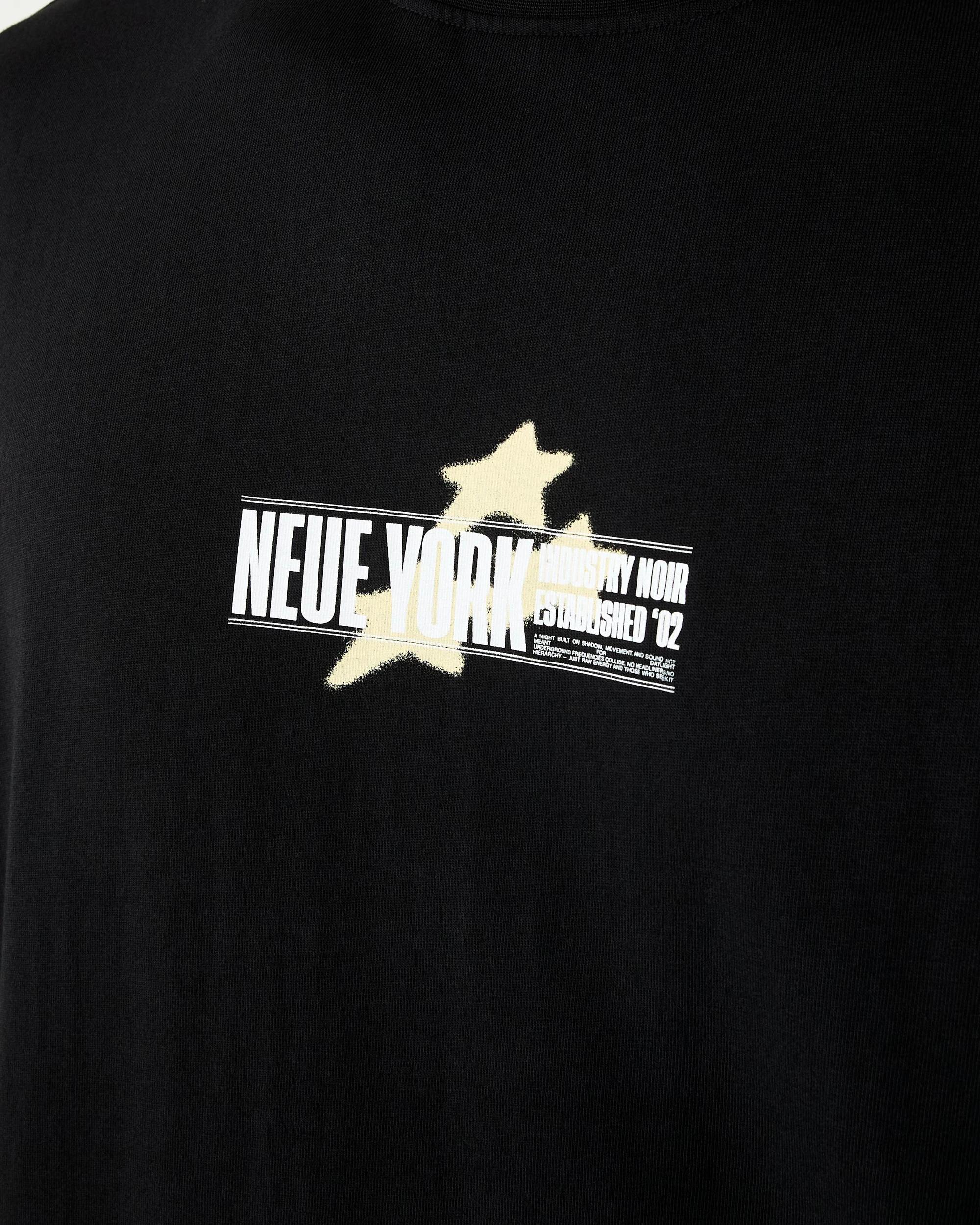 6 Boxy Print T-shirt Blk Nyork, 6 of 7