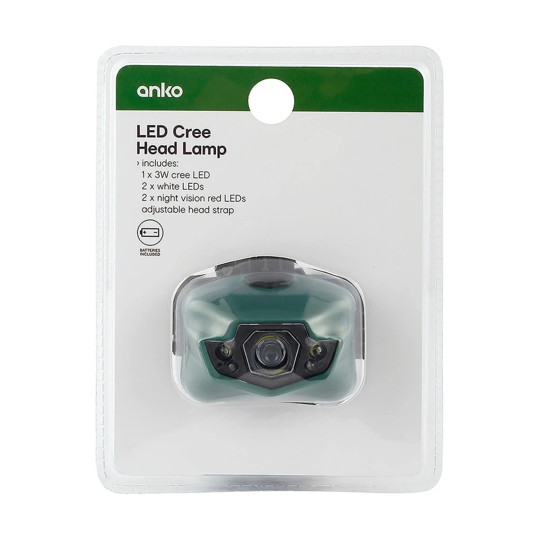 8 LED 3 Watt CREE Head Lamp, 8 of 8