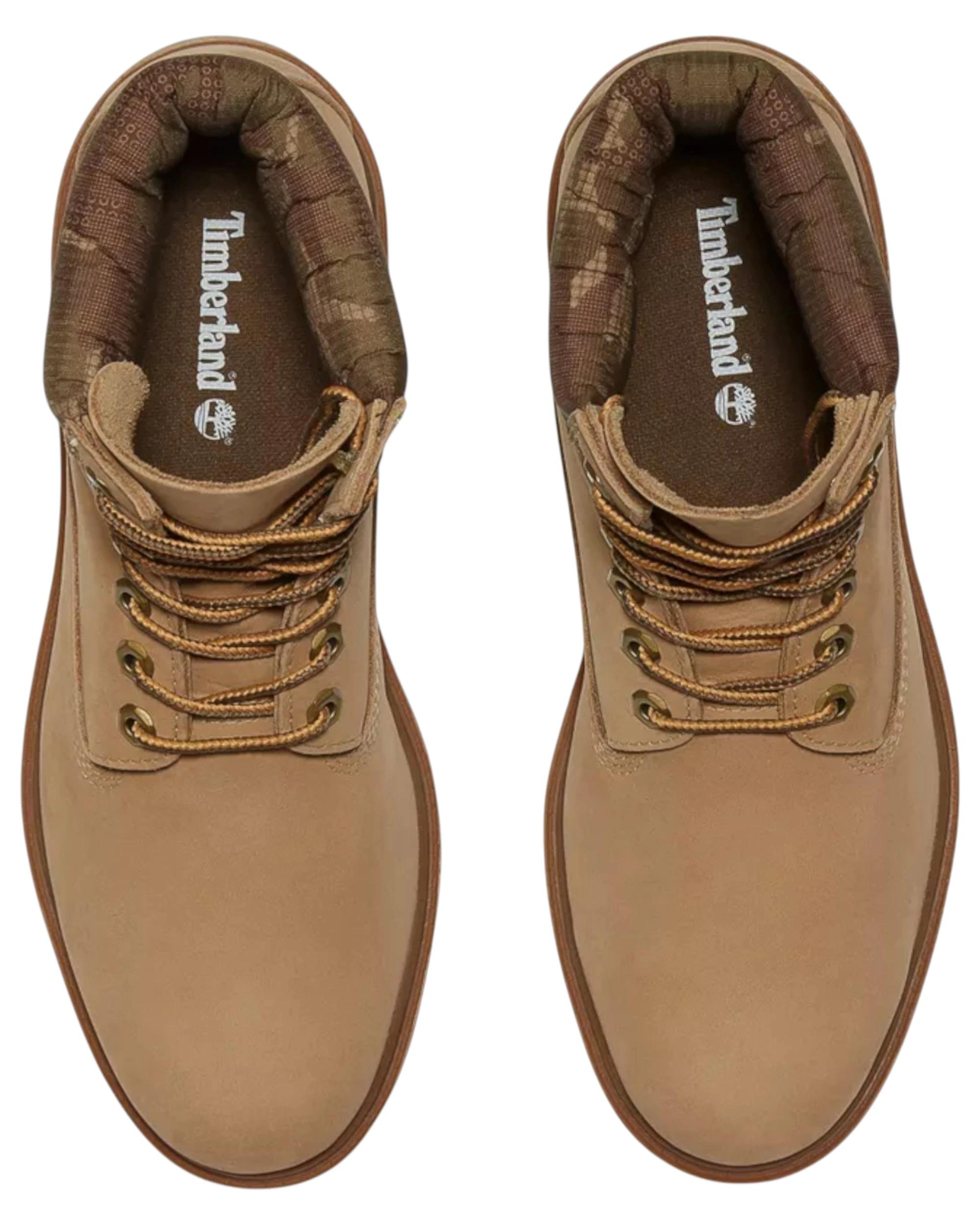 2 Timberland Mens 6-Inch Classic Bone Waterproof Boot BONE, 2 of 8