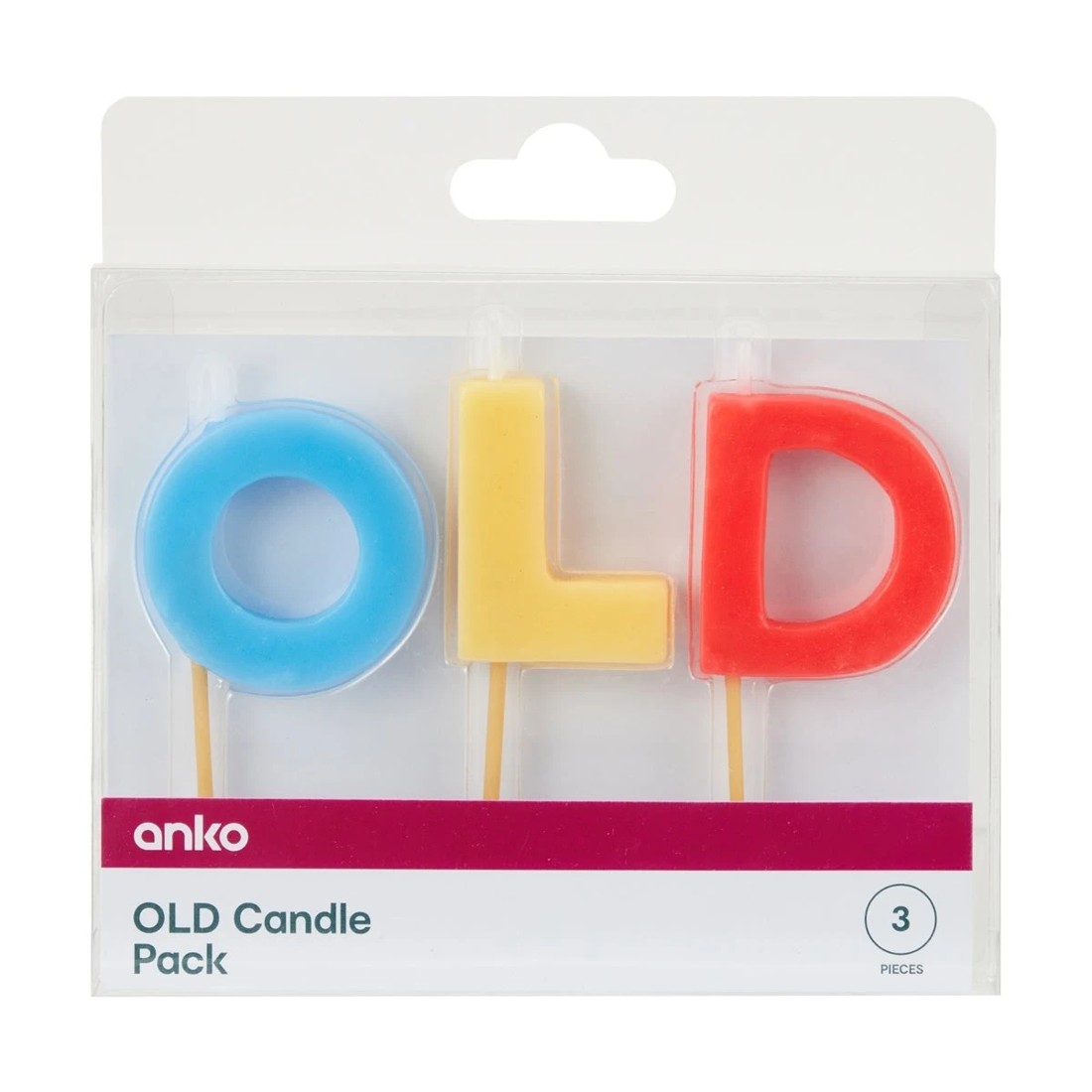 3 3 Piece Candle Pack - Old, 3 of 3