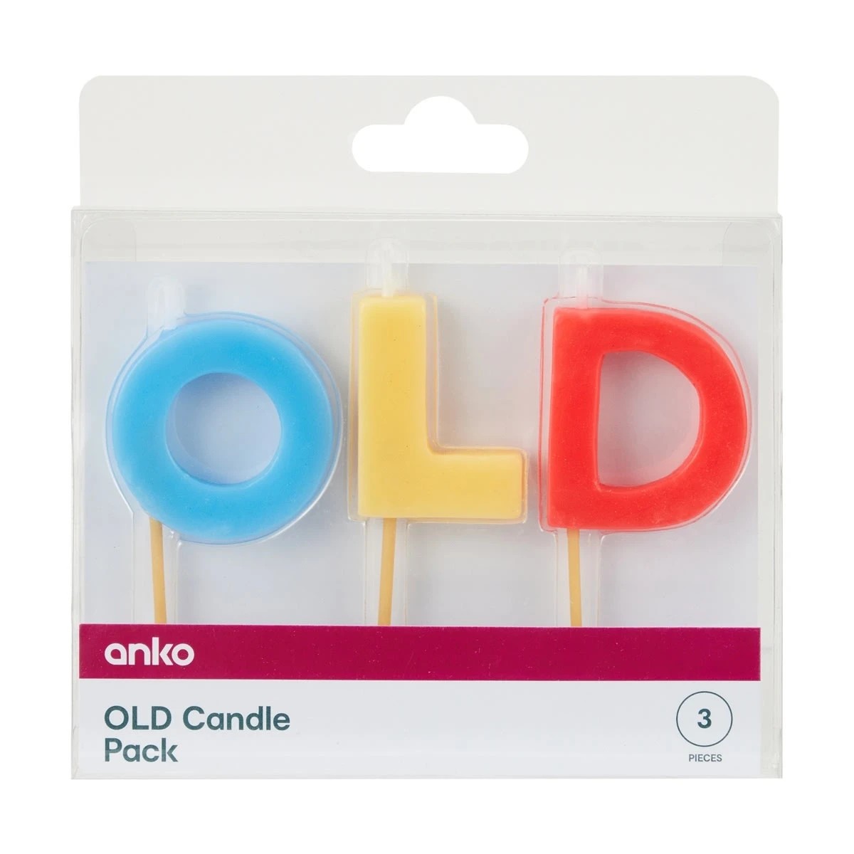 3 3 Piece Candle Pack - Old, 3 of 3