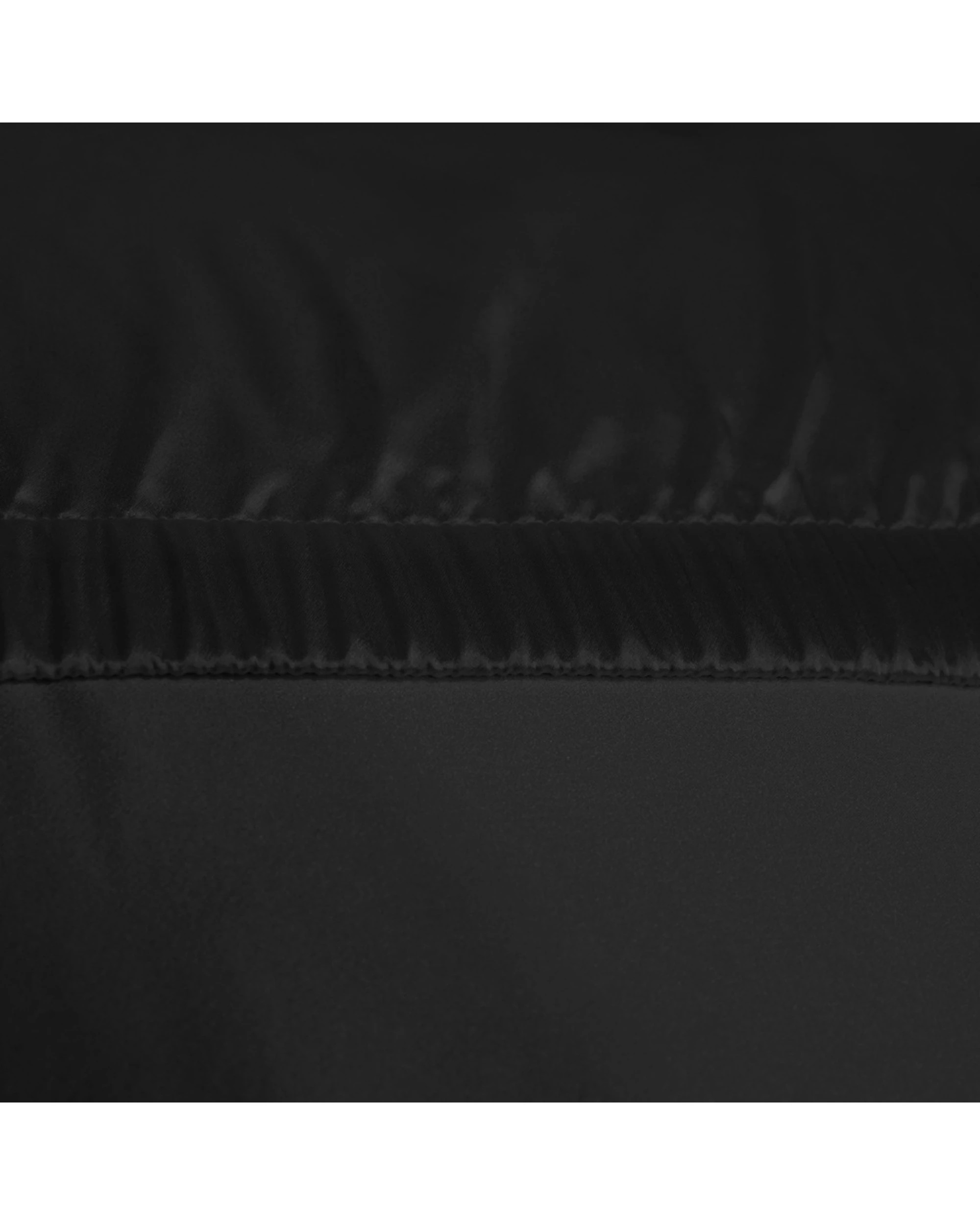 6 Bedding co Sheet Set 100% Mulberry Silk 22 Momme - King Single Bed - Black, 6 of 8